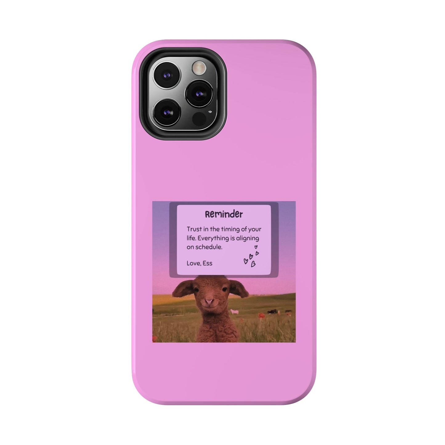 Trust the timing' Tough Phone Case