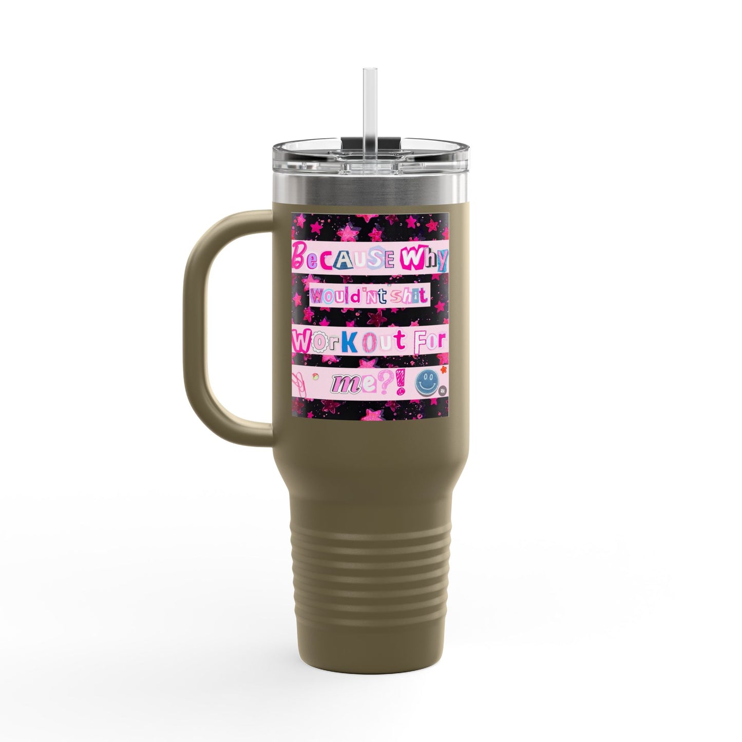 BILLION TIMES BLESSED 40oz Insulated Travel Mug