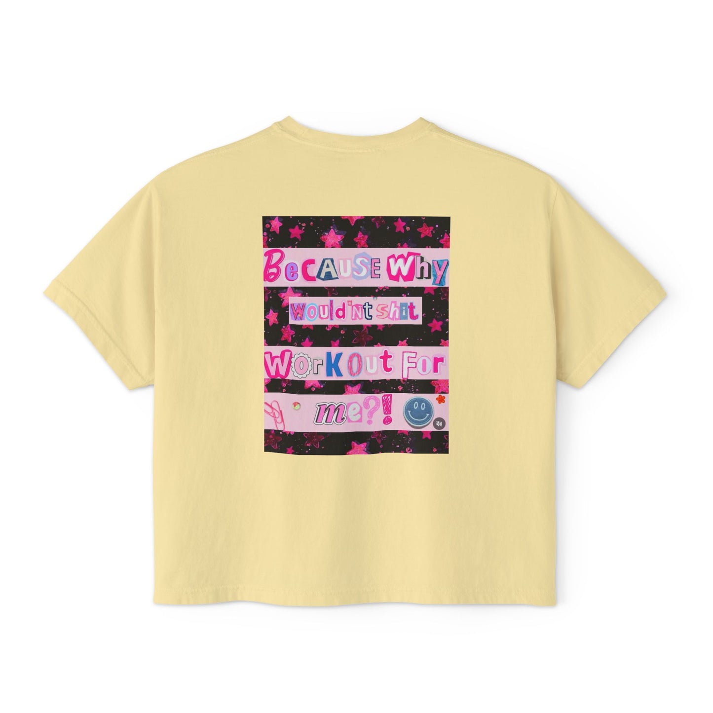 BILLION TIMES BLESSED  Boxy Tee
