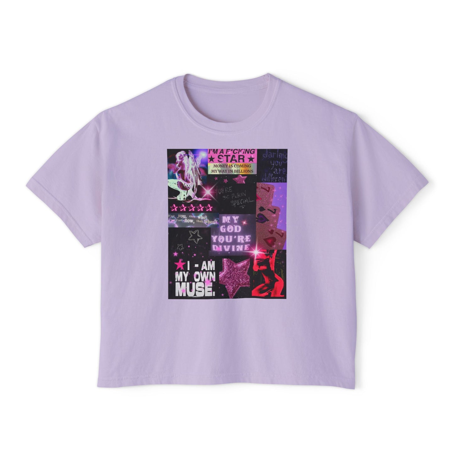 BILLION TIMES BLESSED  Boxy Tee