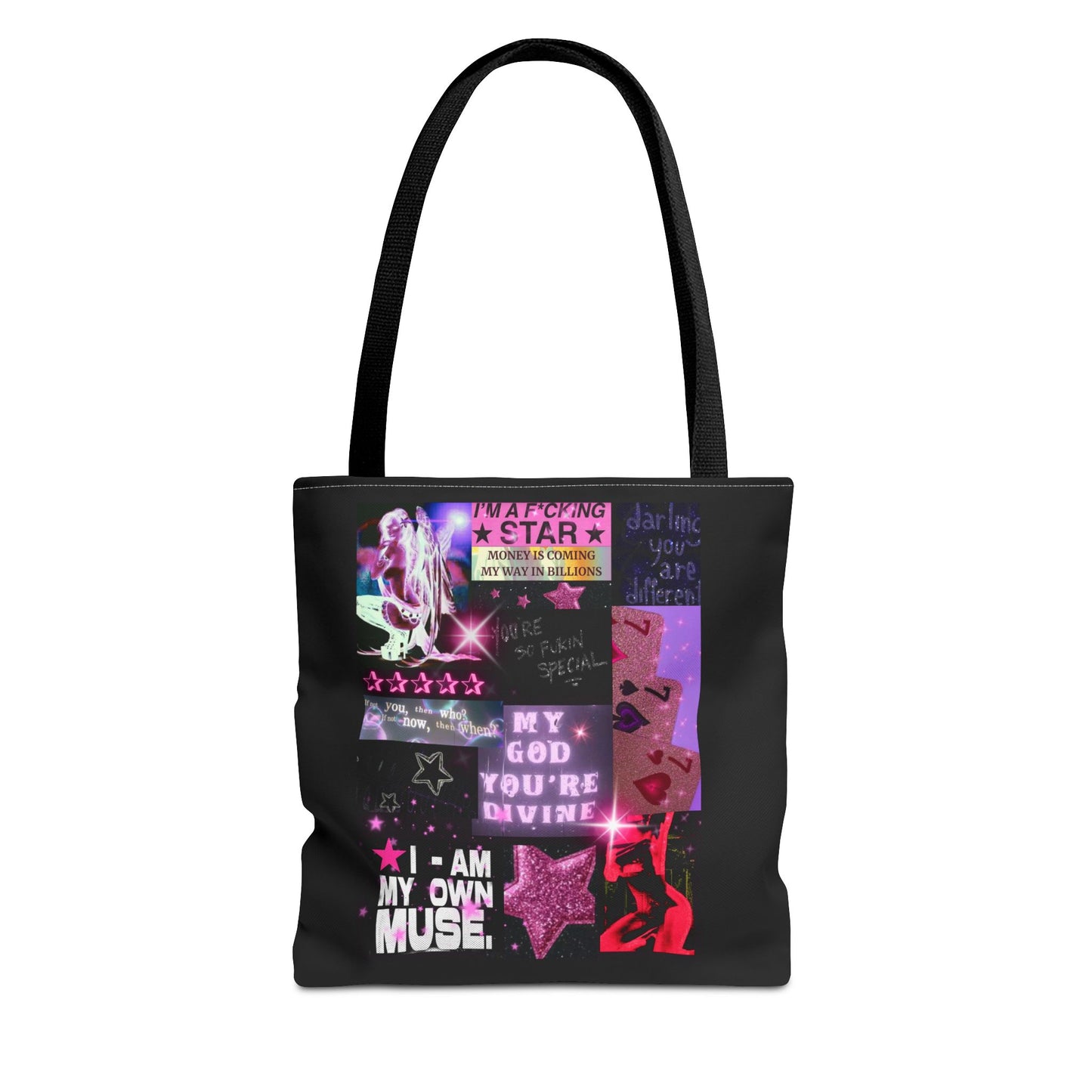 BILLION TIMES BLESSED Graphic Tote Bag