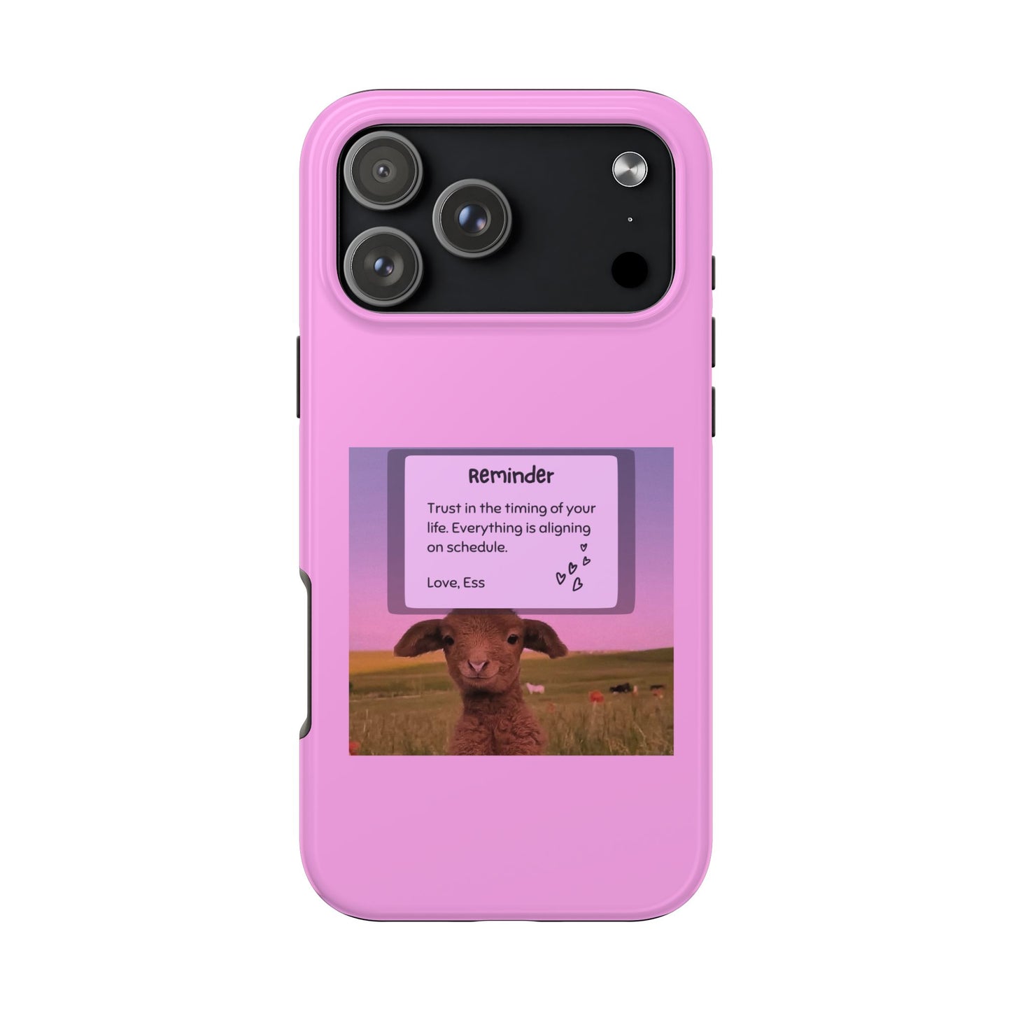 Trust the timing' Tough Phone Case