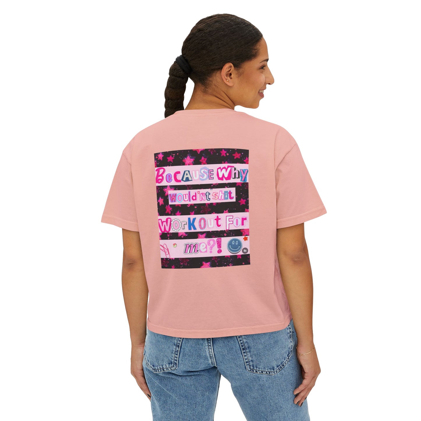 BILLION TIMES BLESSED  Boxy Tee
