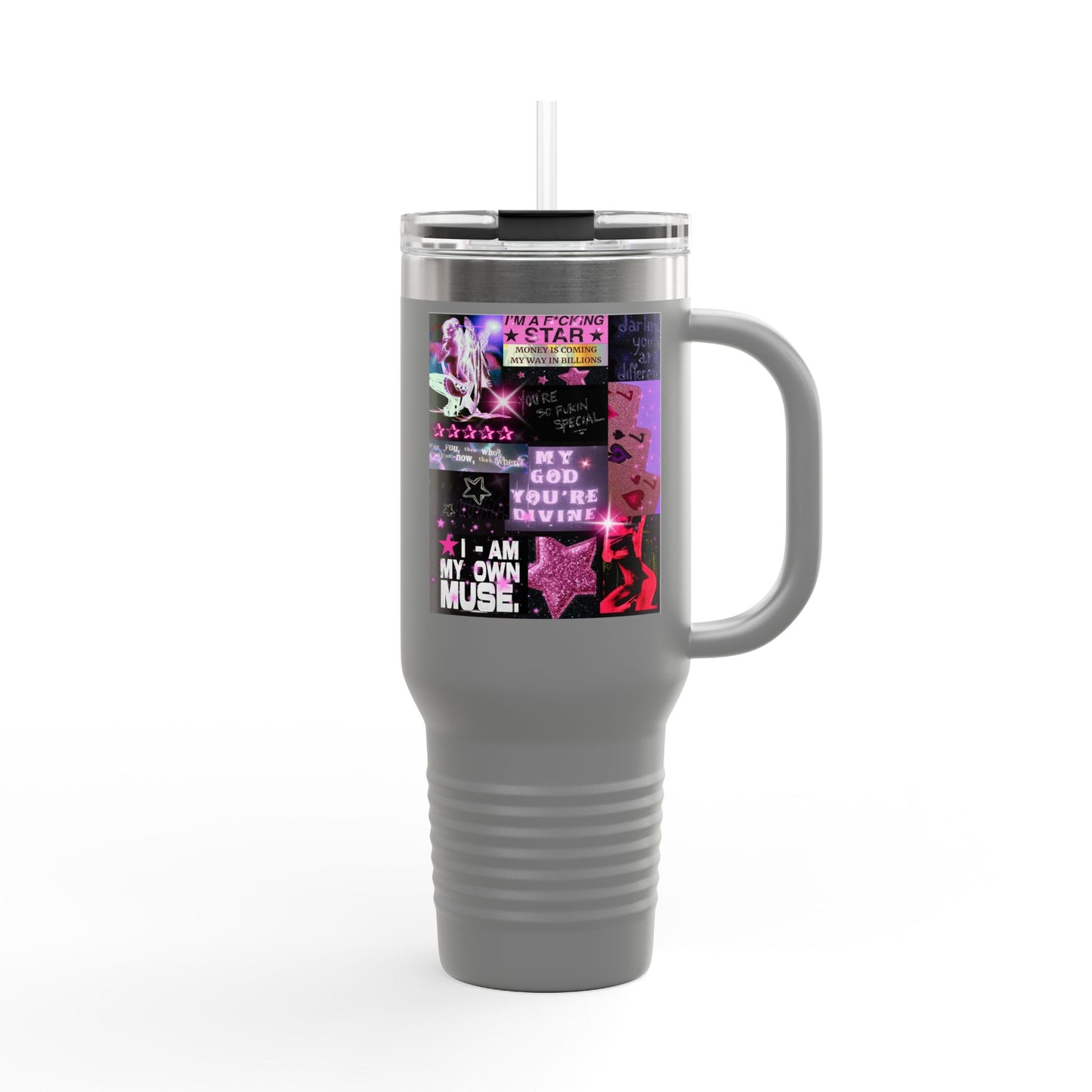BILLION TIMES BLESSED 40oz Insulated Travel Mug