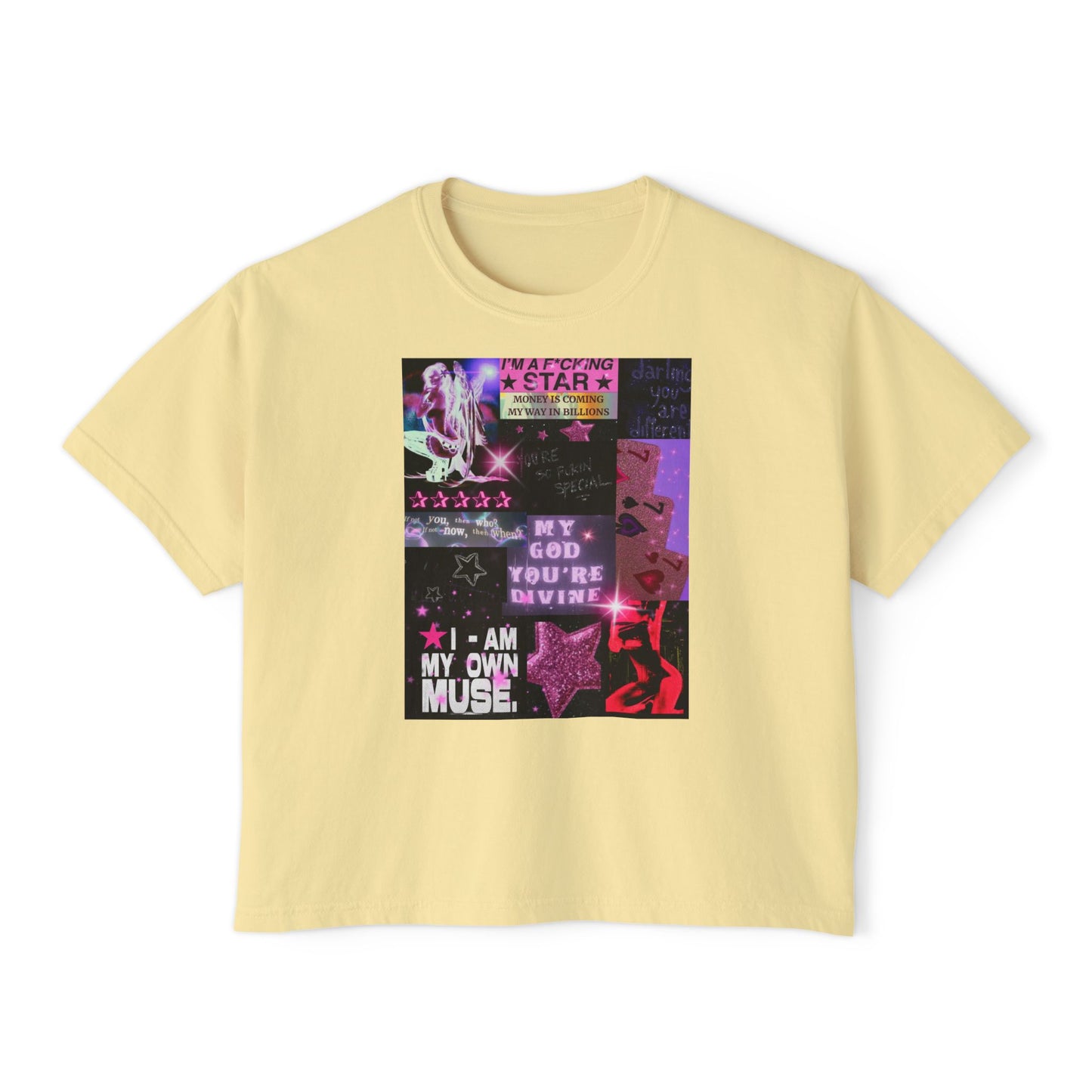 BILLION TIMES BLESSED  Boxy Tee