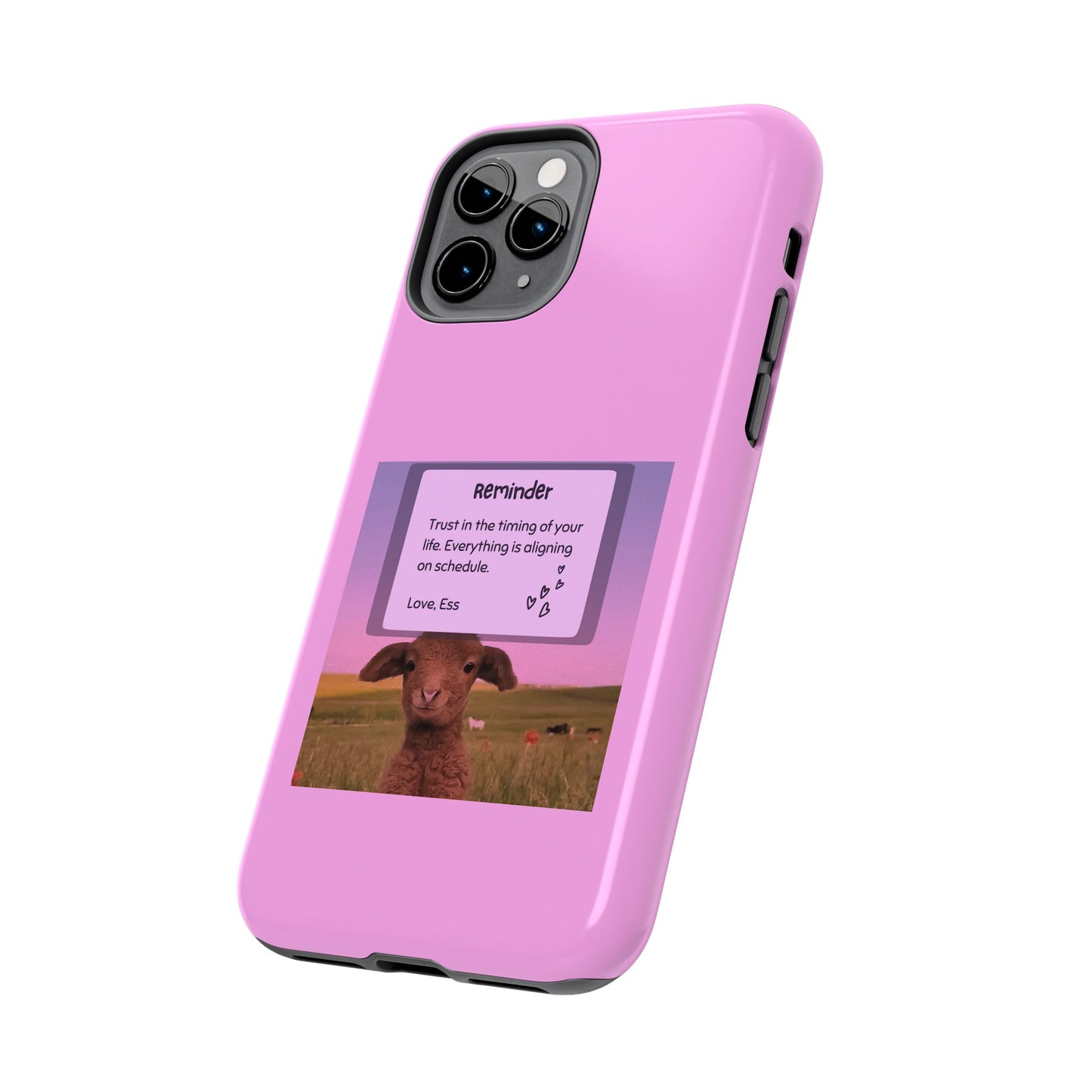 Trust the timing' Tough Phone Case
