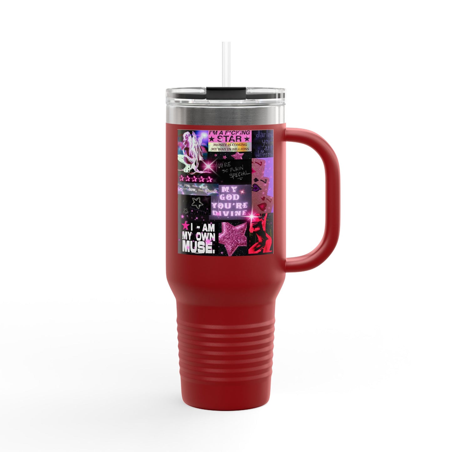 BILLION TIMES BLESSED 40oz Insulated Travel Mug