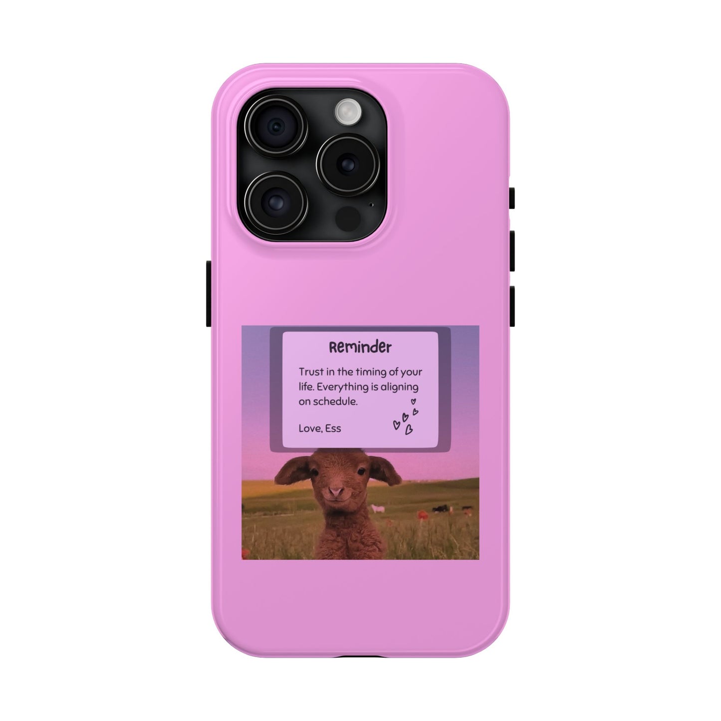 Trust the timing' Tough Phone Case