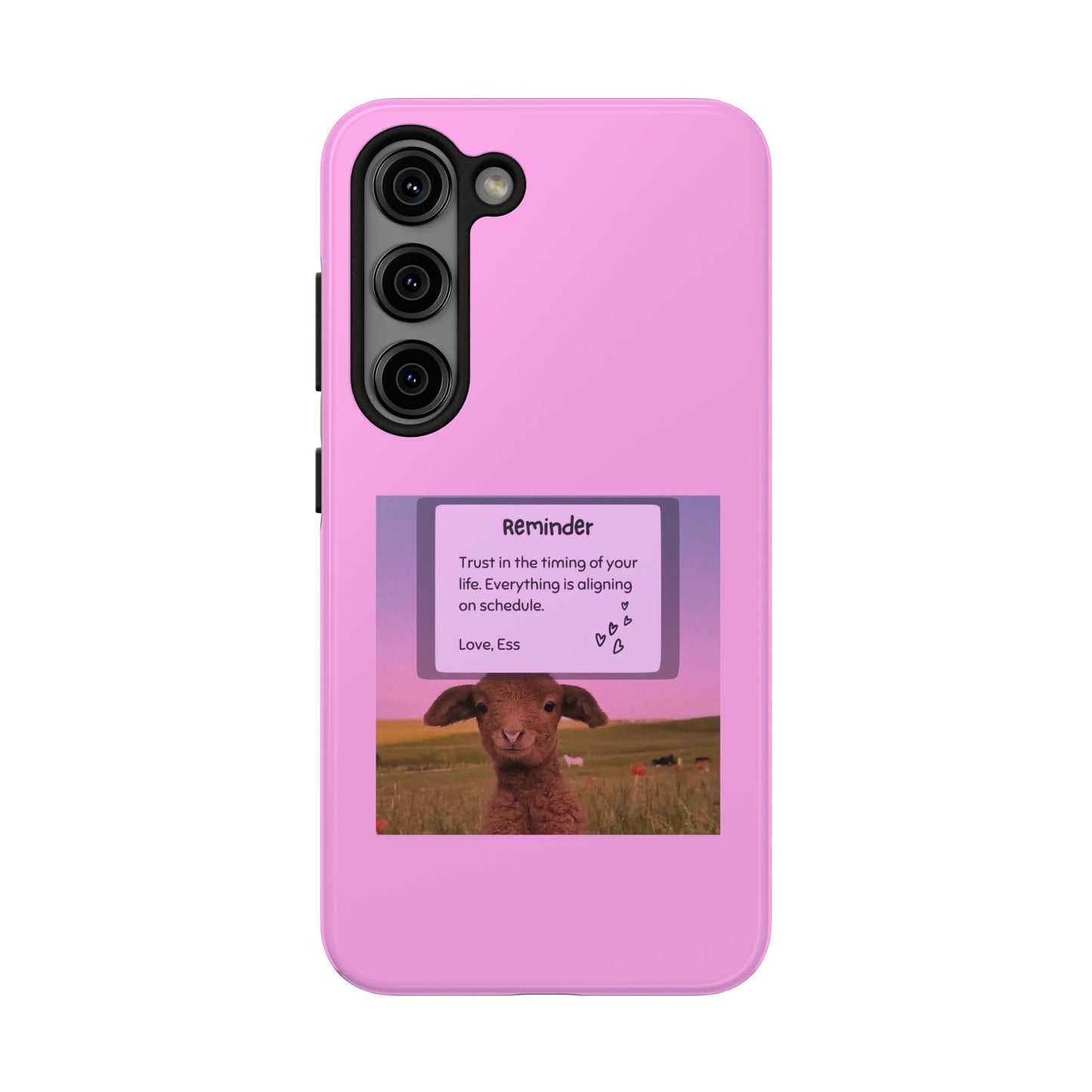 Trust the timing' Tough Phone Case
