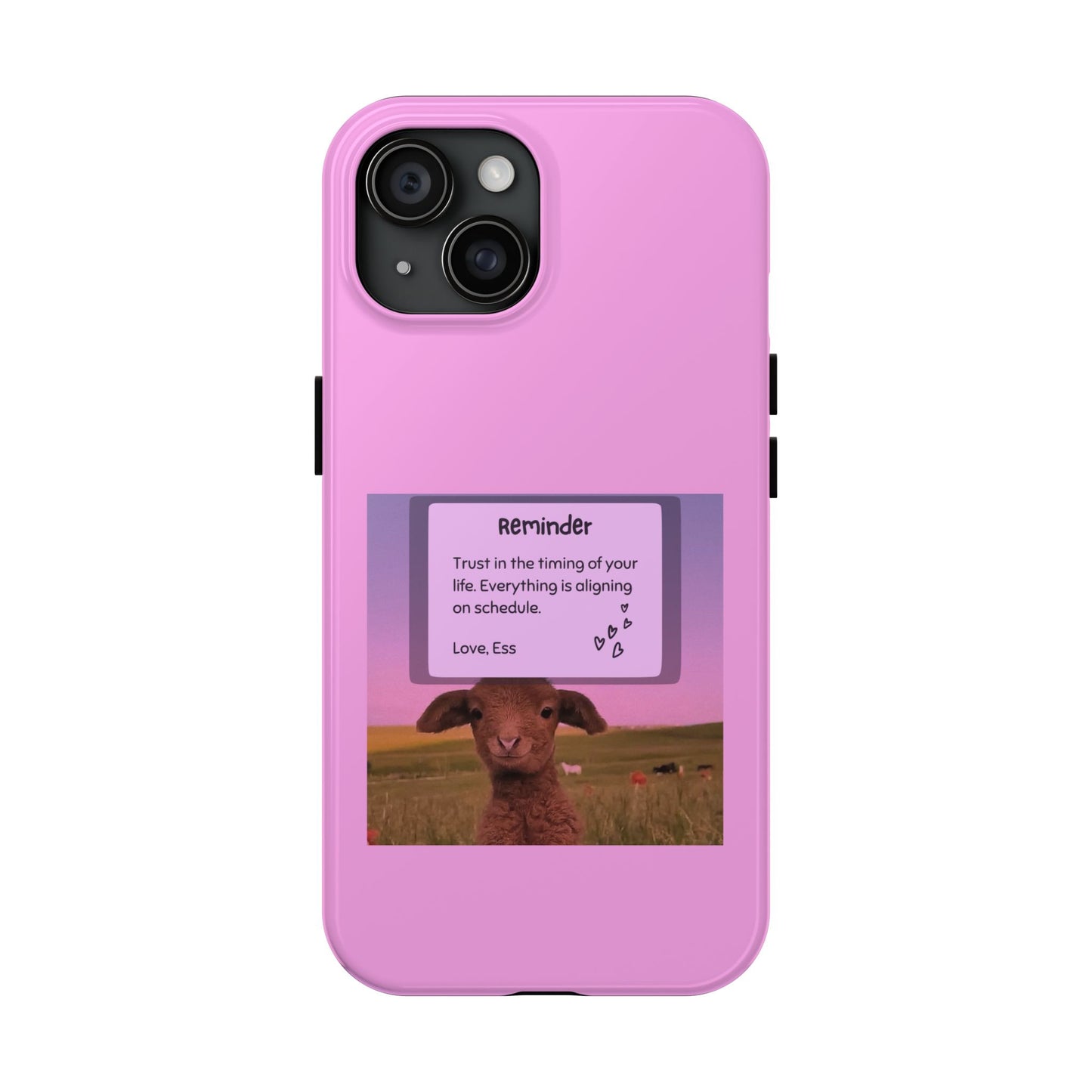 Trust the timing' Tough Phone Case