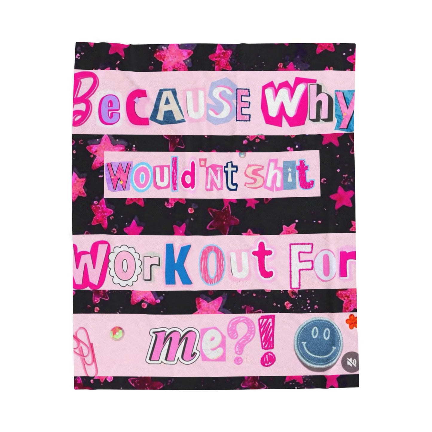 Because Why Wouldn't Shit Work Out For Me?! Plush Blanket