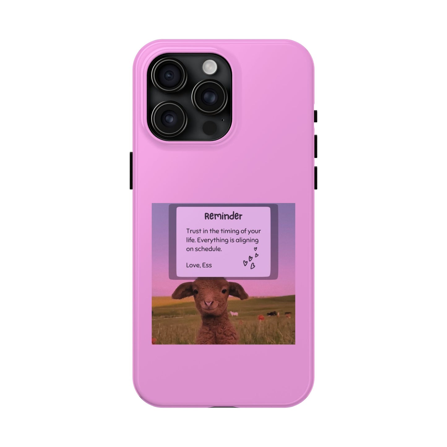 Trust the timing' Tough Phone Case