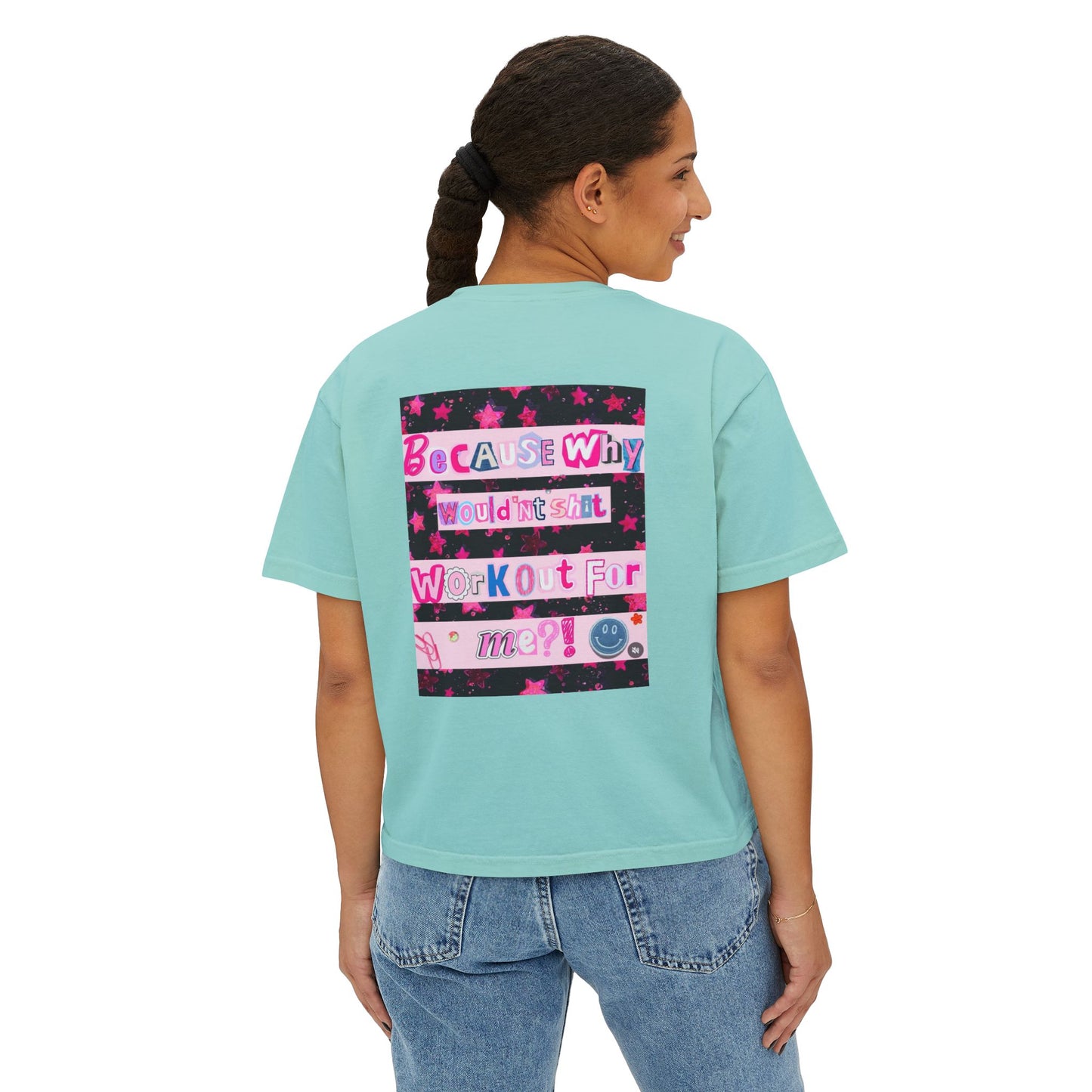 BILLION TIMES BLESSED  Boxy Tee