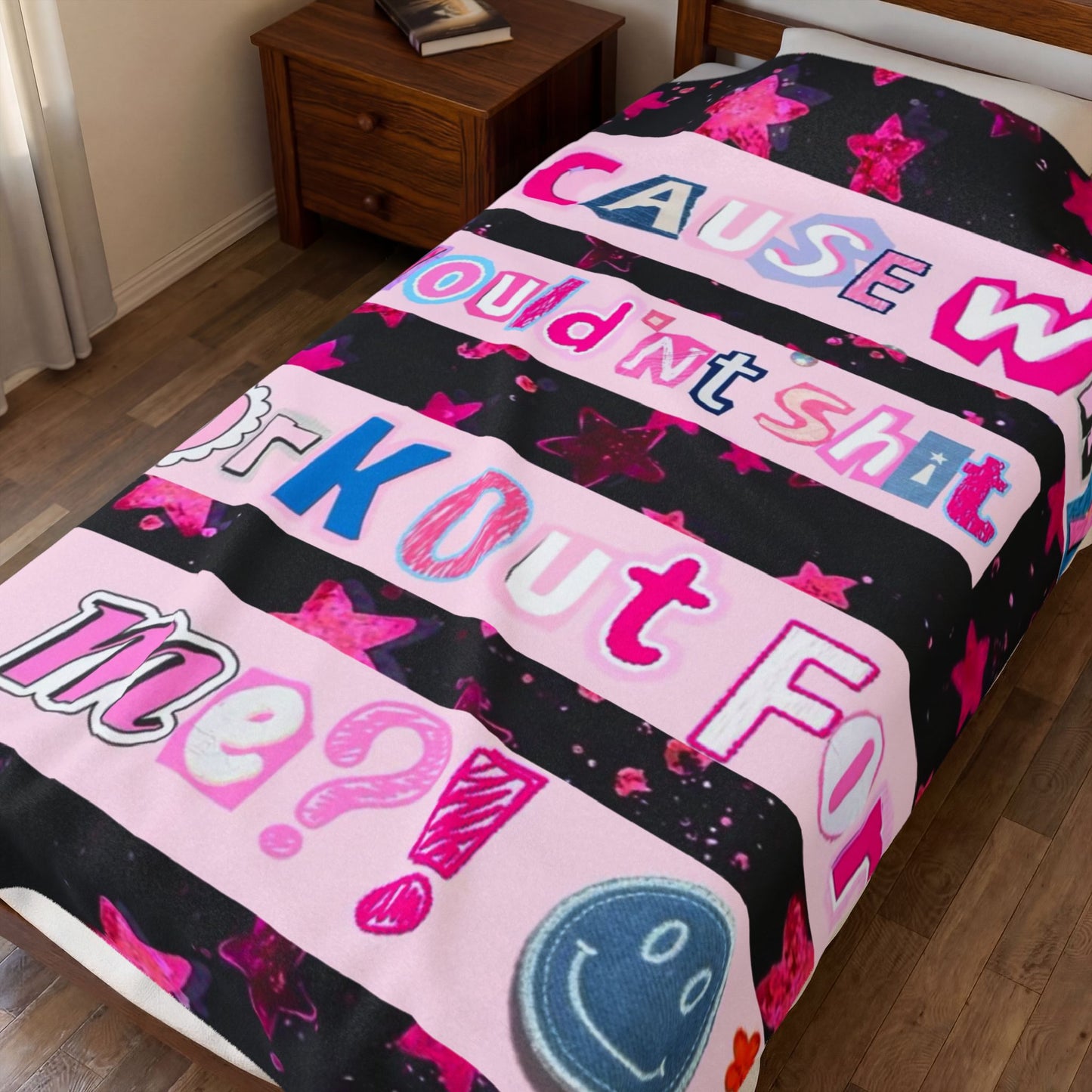 Because Why Wouldn't Shit Work Out For Me?! Plush Blanket