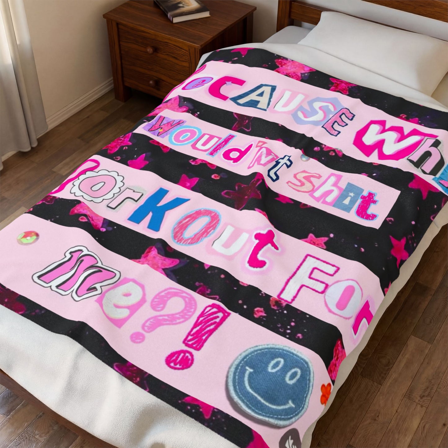 Because Why Wouldn't Shit Work Out For Me?! Plush Blanket
