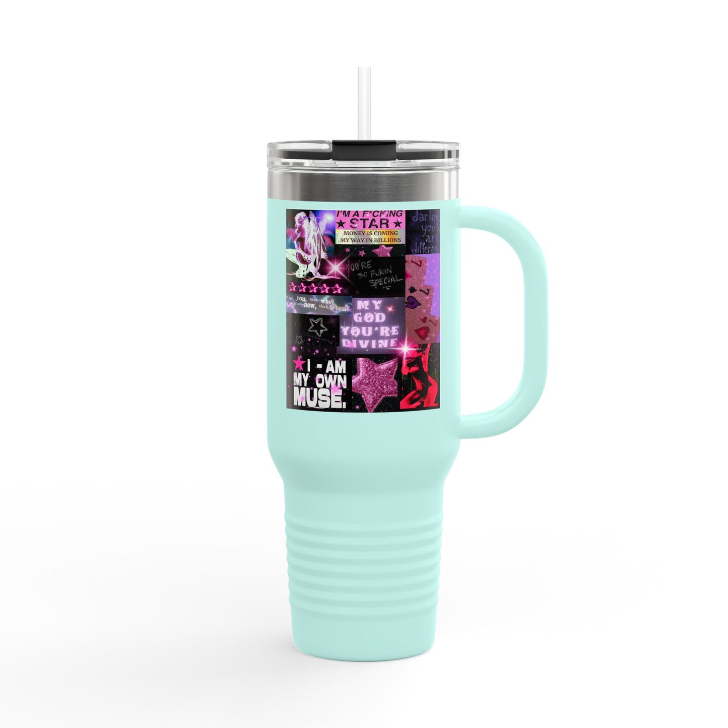 BILLION TIMES BLESSED 40oz Insulated Travel Mug