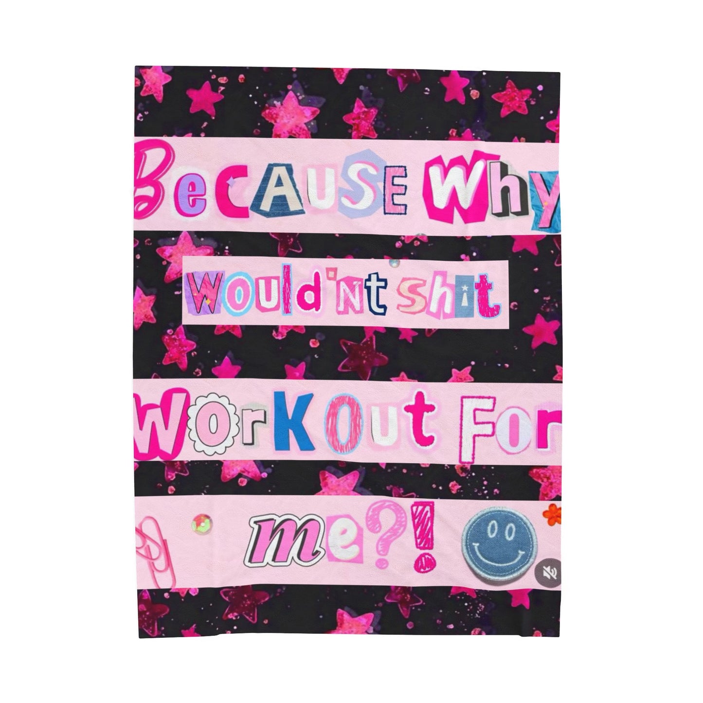 Because Why Wouldn't Shit Work Out For Me?! Plush Blanket