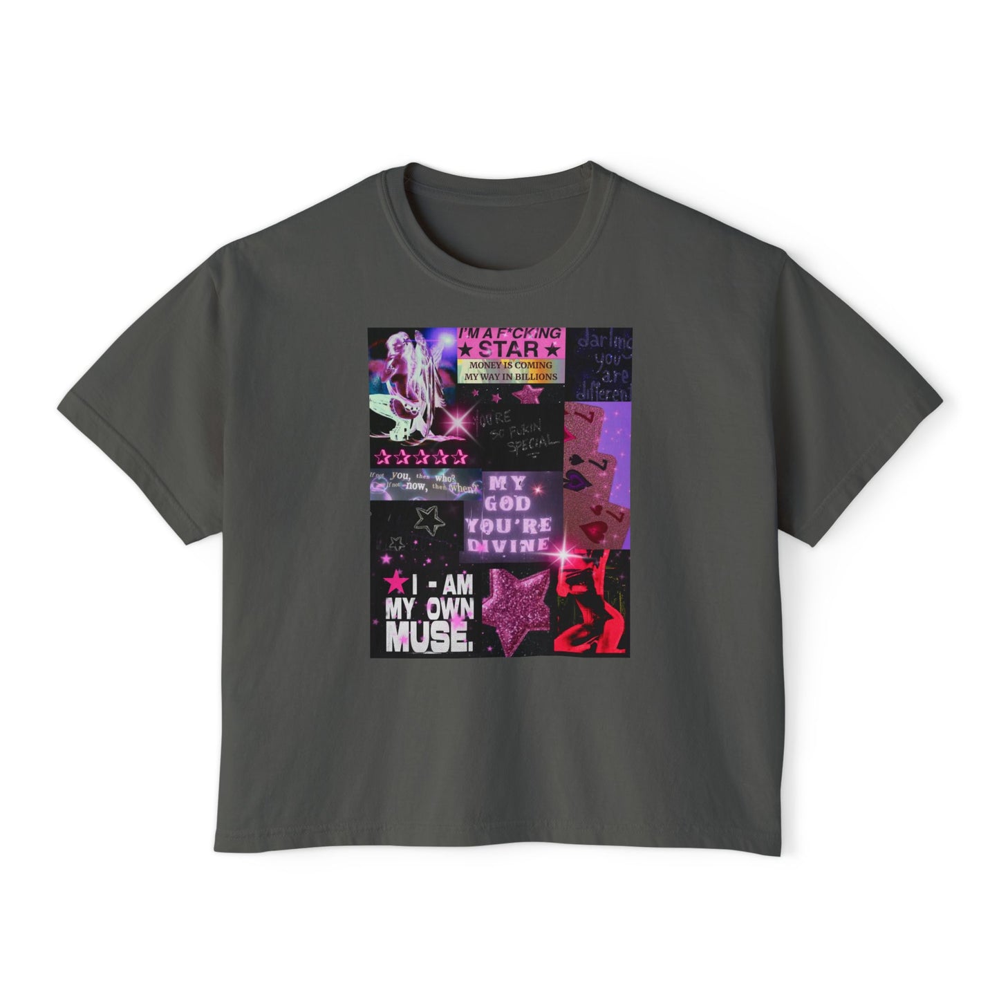 BILLION TIMES BLESSED  Boxy Tee