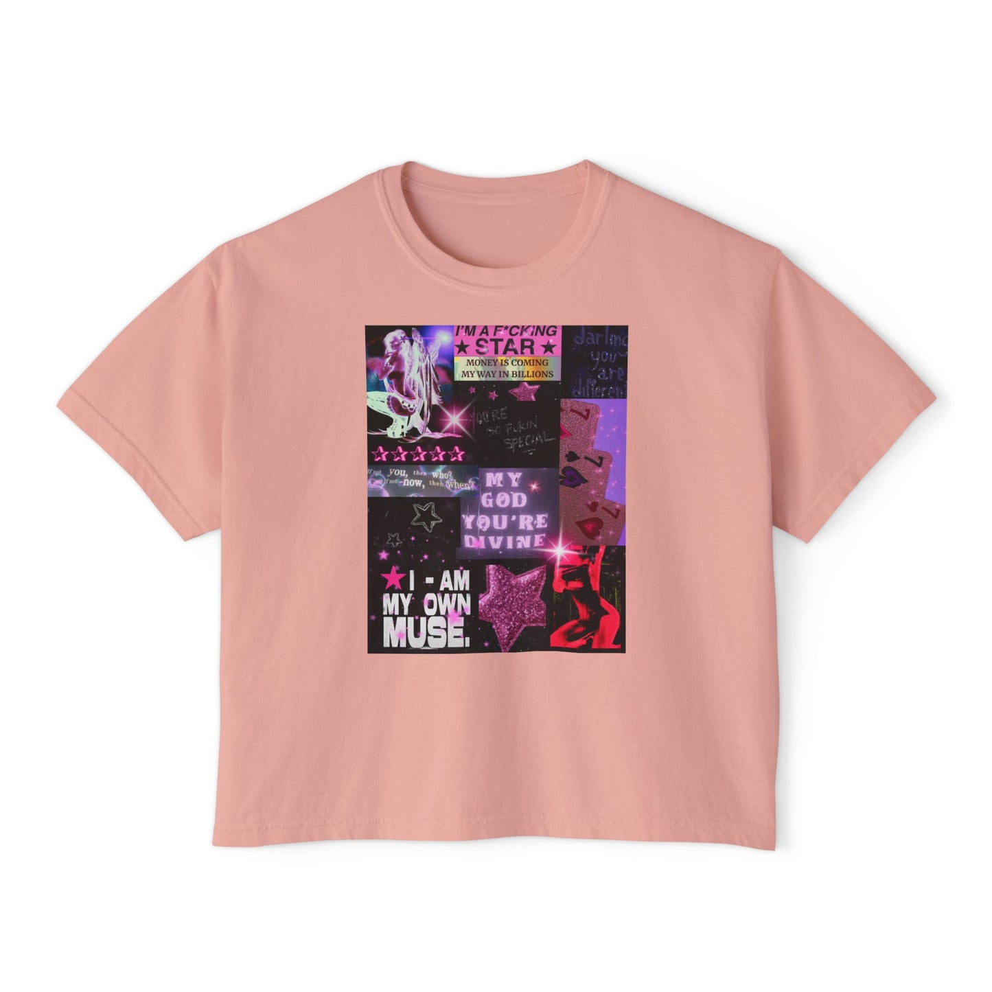 BILLION TIMES BLESSED  Boxy Tee