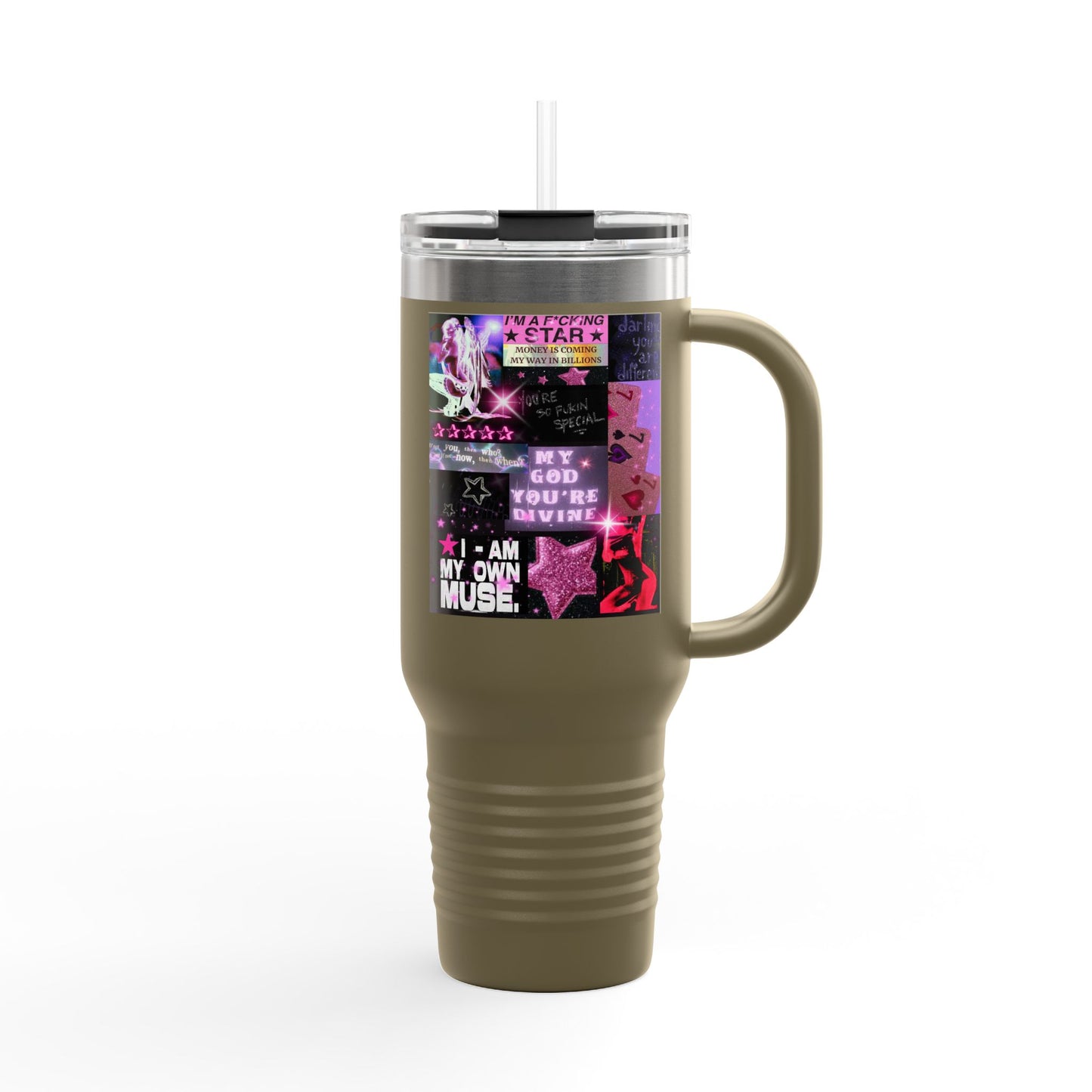 BILLION TIMES BLESSED 40oz Insulated Travel Mug