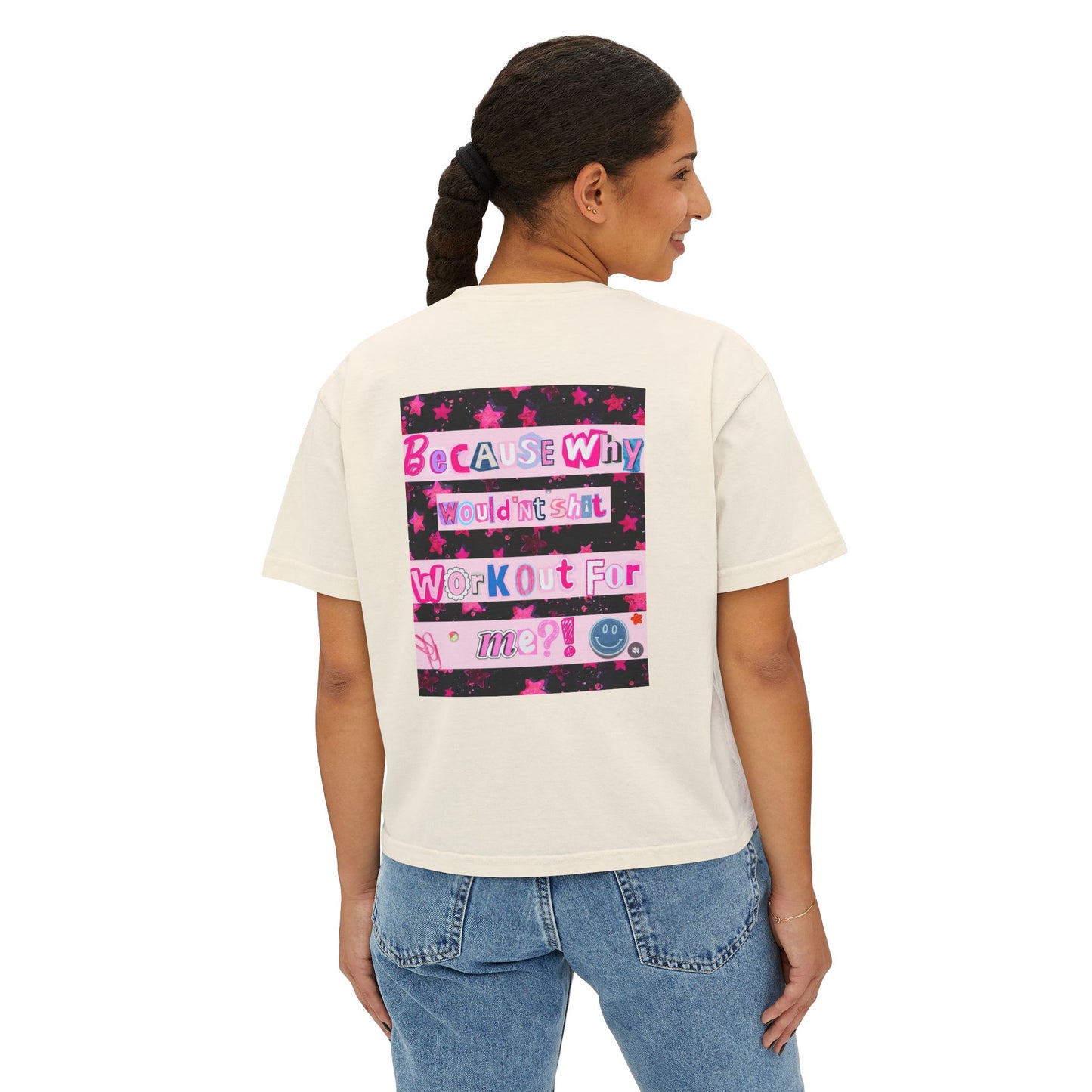 BILLION TIMES BLESSED  Boxy Tee