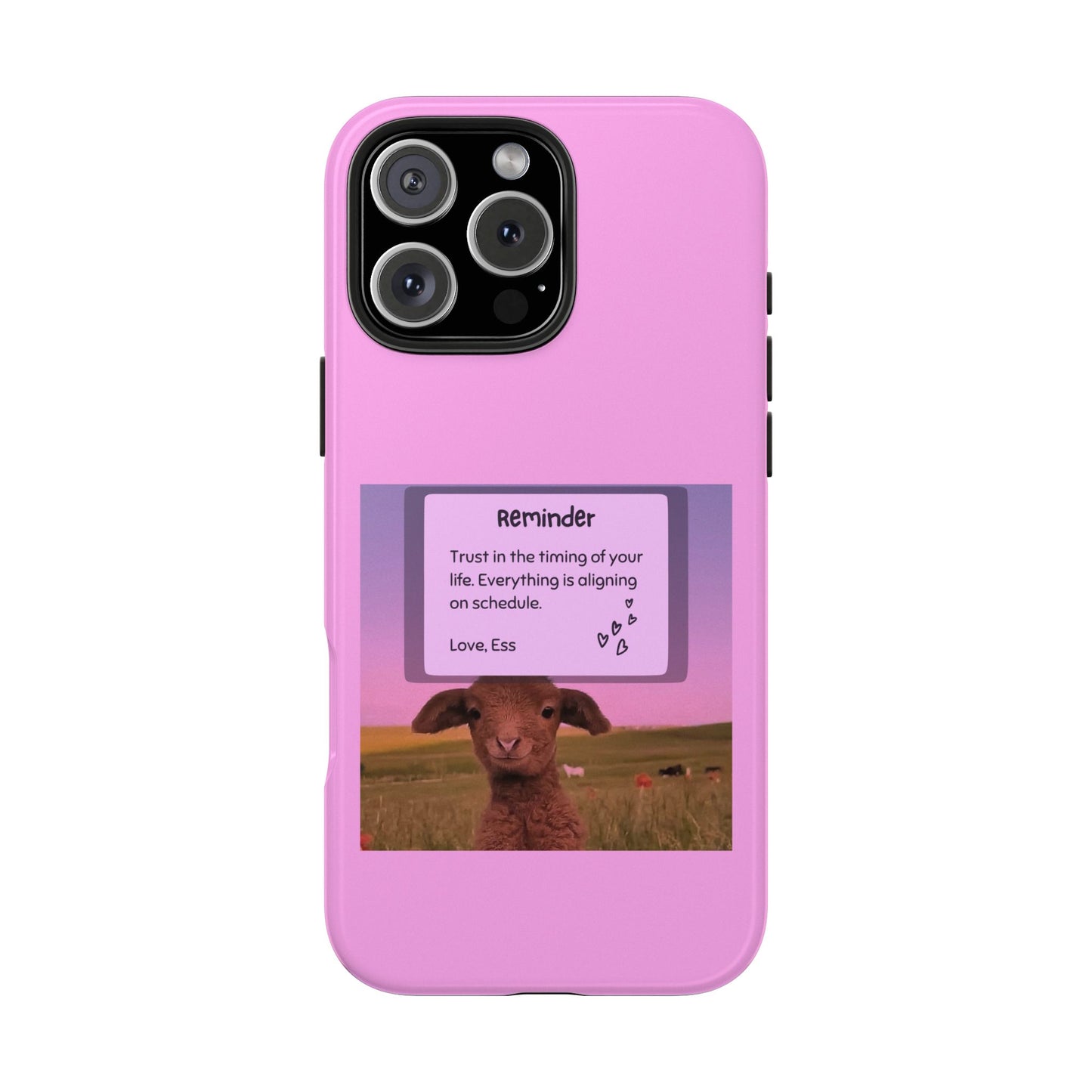 Trust the timing' Tough Phone Case