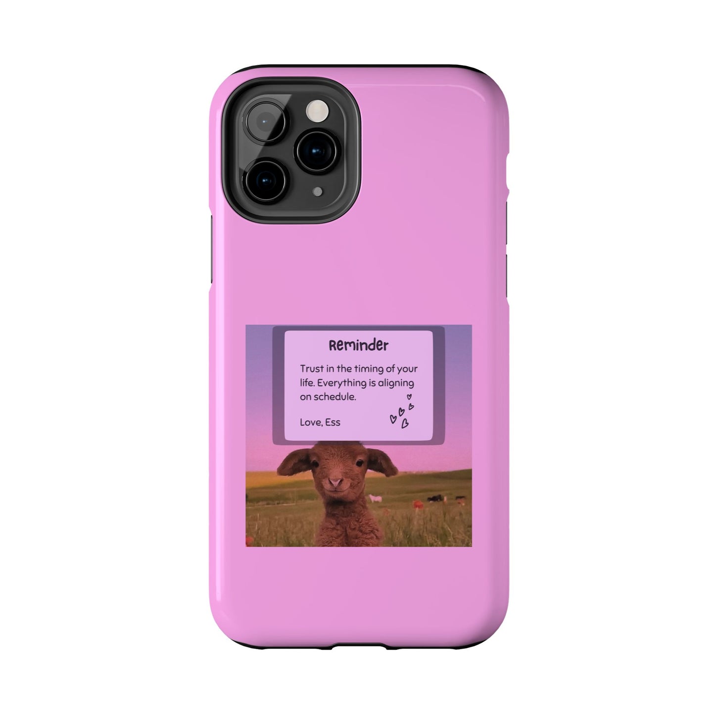 Trust the timing' Tough Phone Case