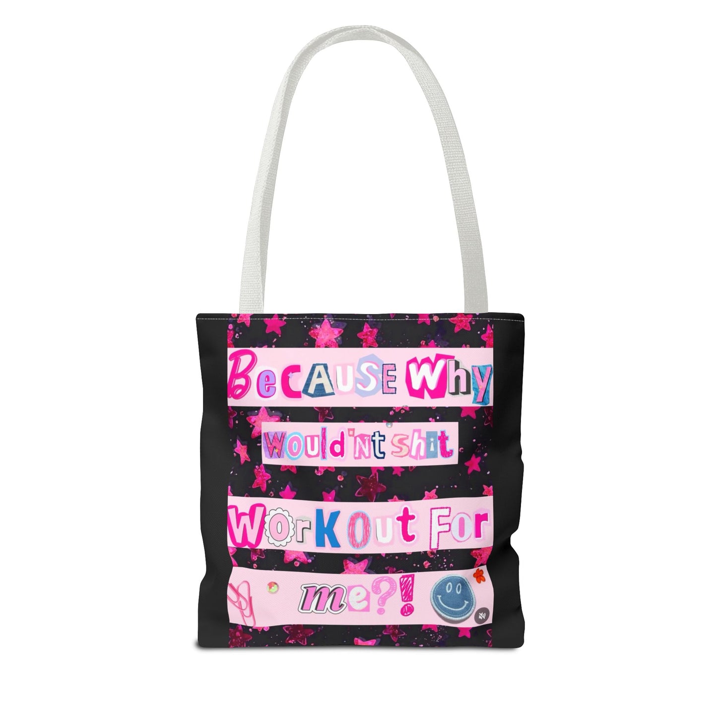 BILLION TIMES BLESSED Graphic Tote Bag