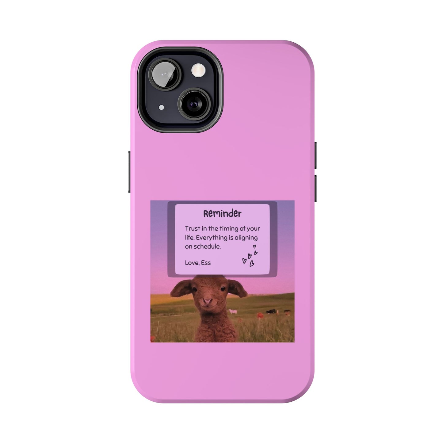 Trust the timing' Tough Phone Case