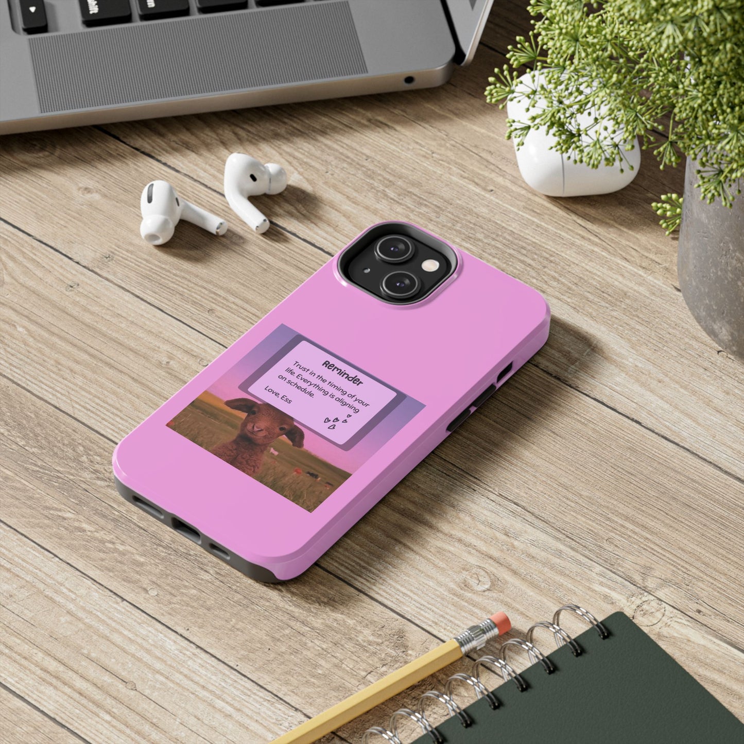 Trust the timing' Tough Phone Case