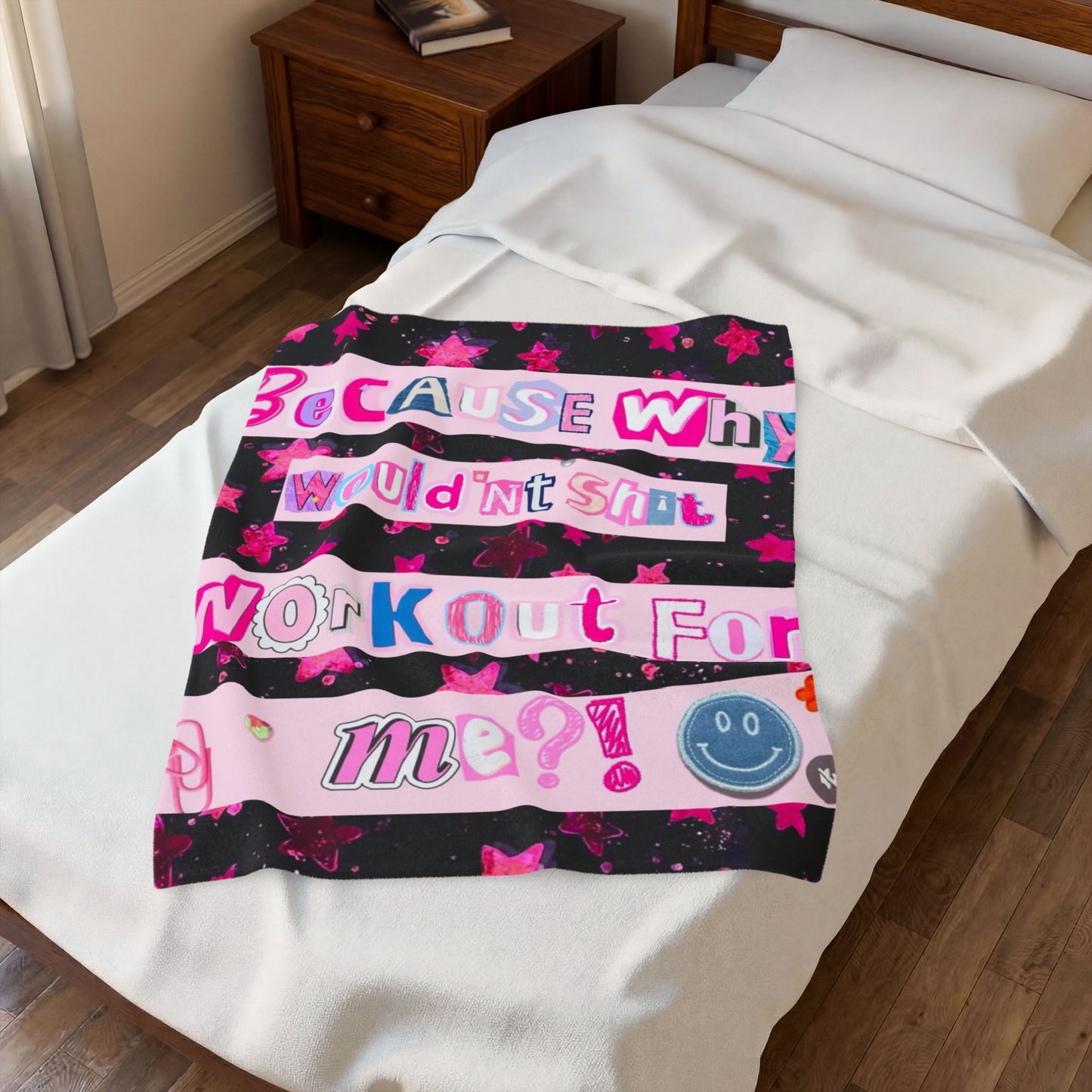 Because Why Wouldn't Shit Work Out For Me?! Plush Blanket