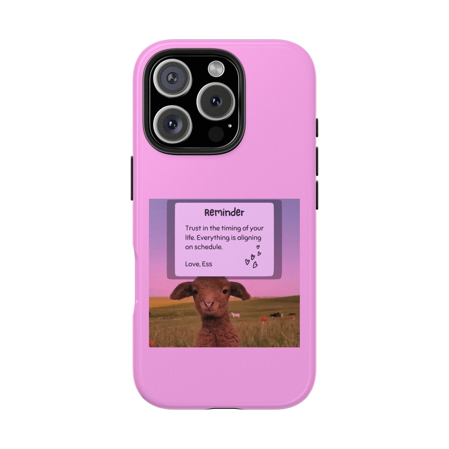 Trust the timing' Tough Phone Case