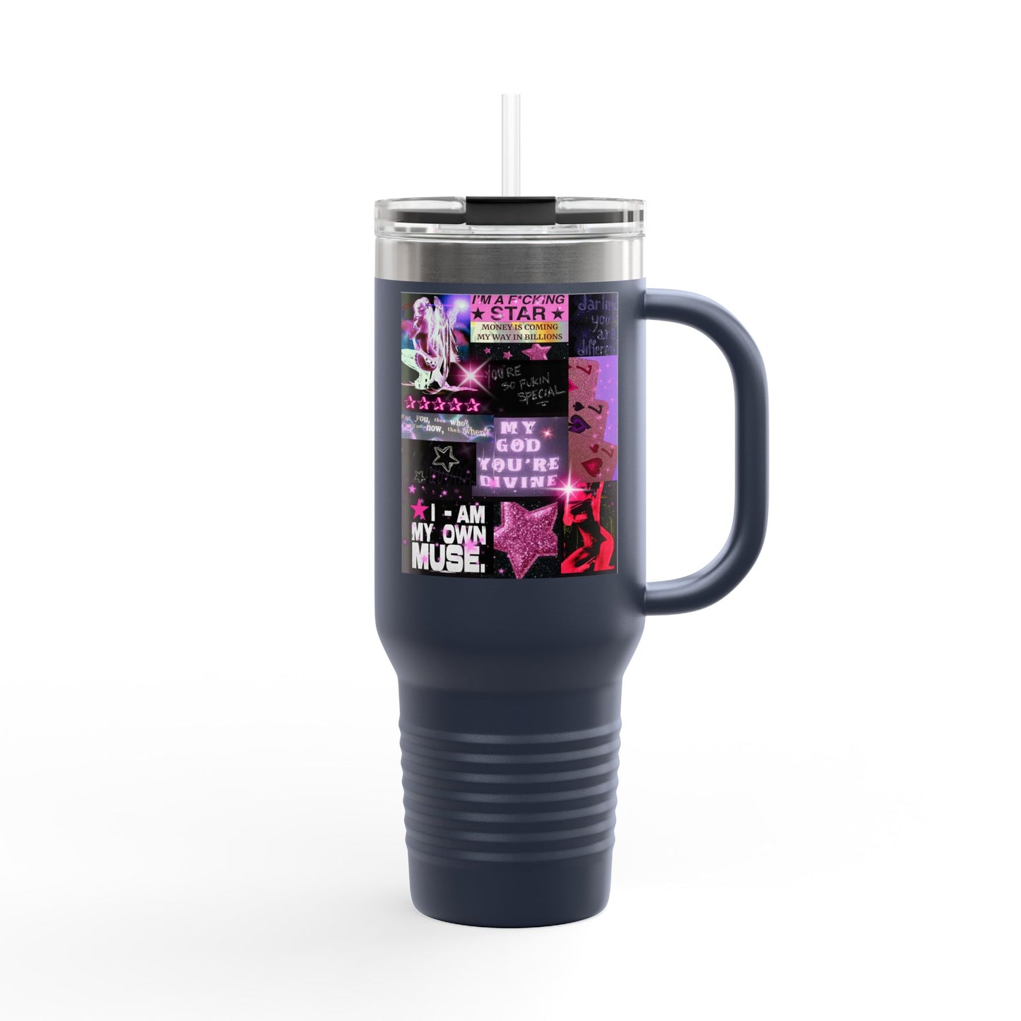 BILLION TIMES BLESSED 40oz Insulated Travel Mug