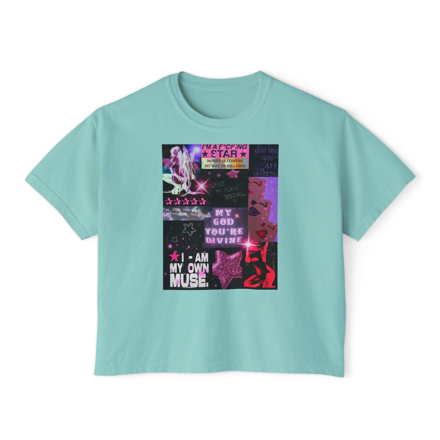 BILLION TIMES BLESSED  Boxy Tee