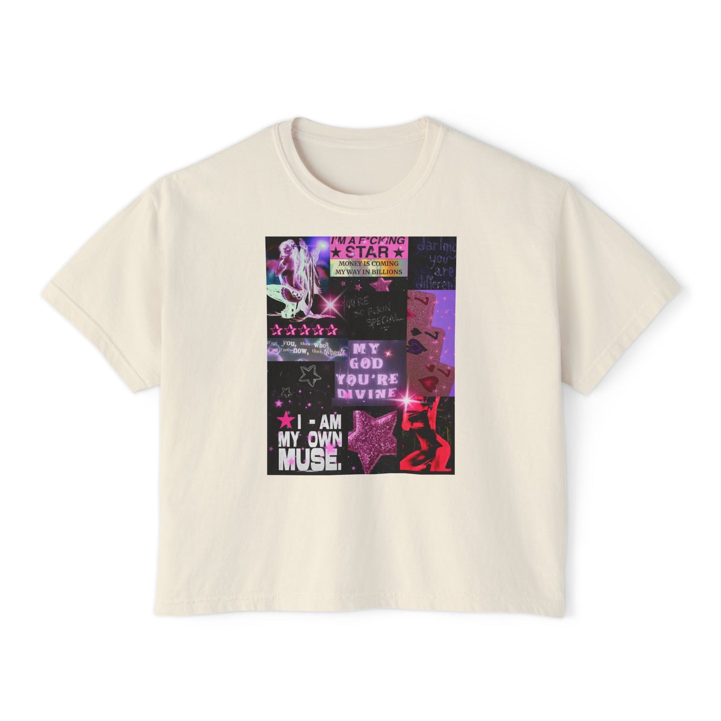 BILLION TIMES BLESSED  Boxy Tee