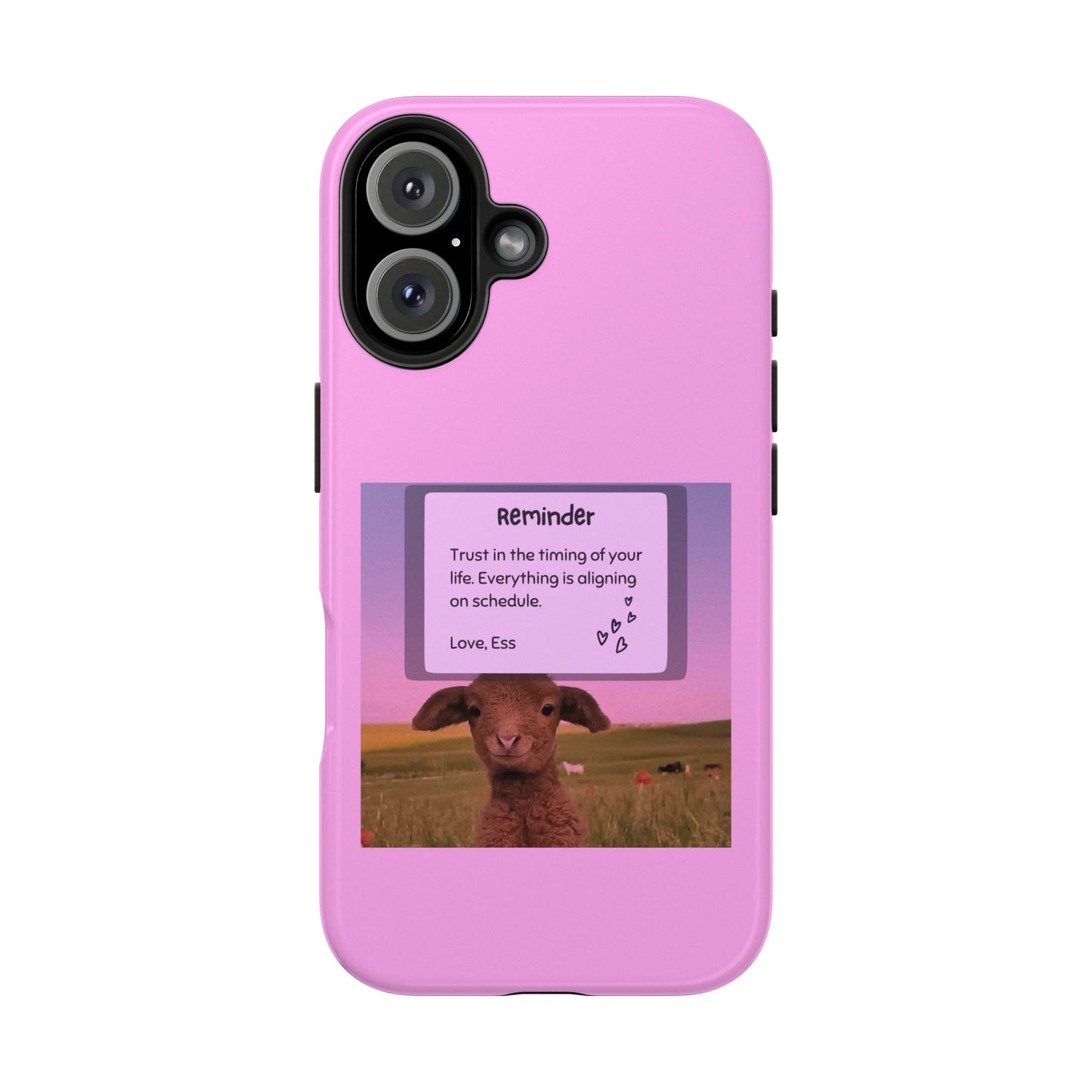 Trust the timing' Tough Phone Case