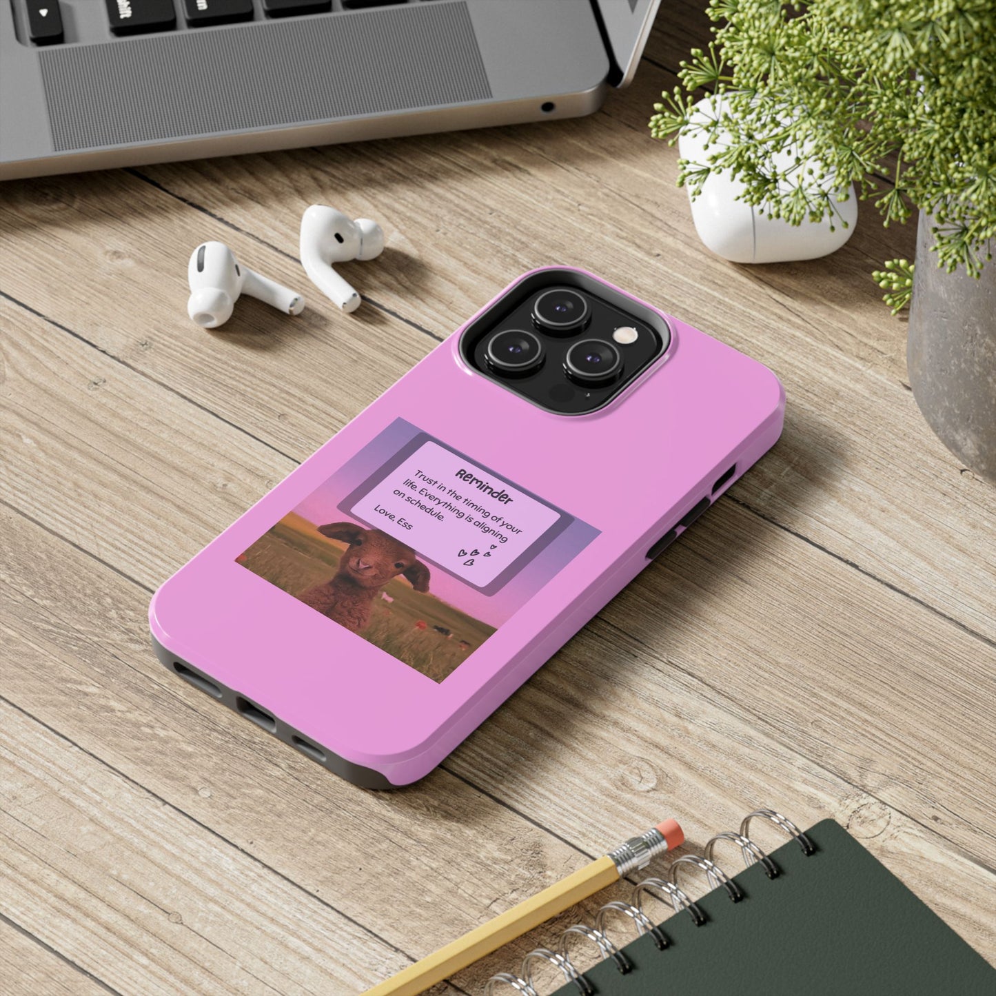 Trust the timing' Tough Phone Case