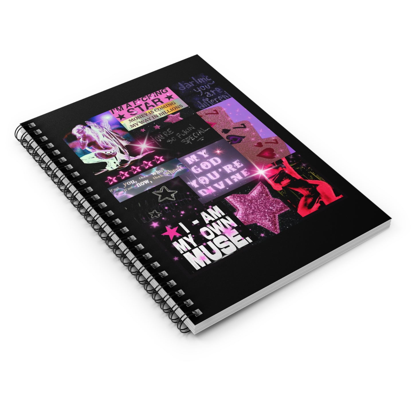 BILLION TIMES BLESSED Spiral Notebook