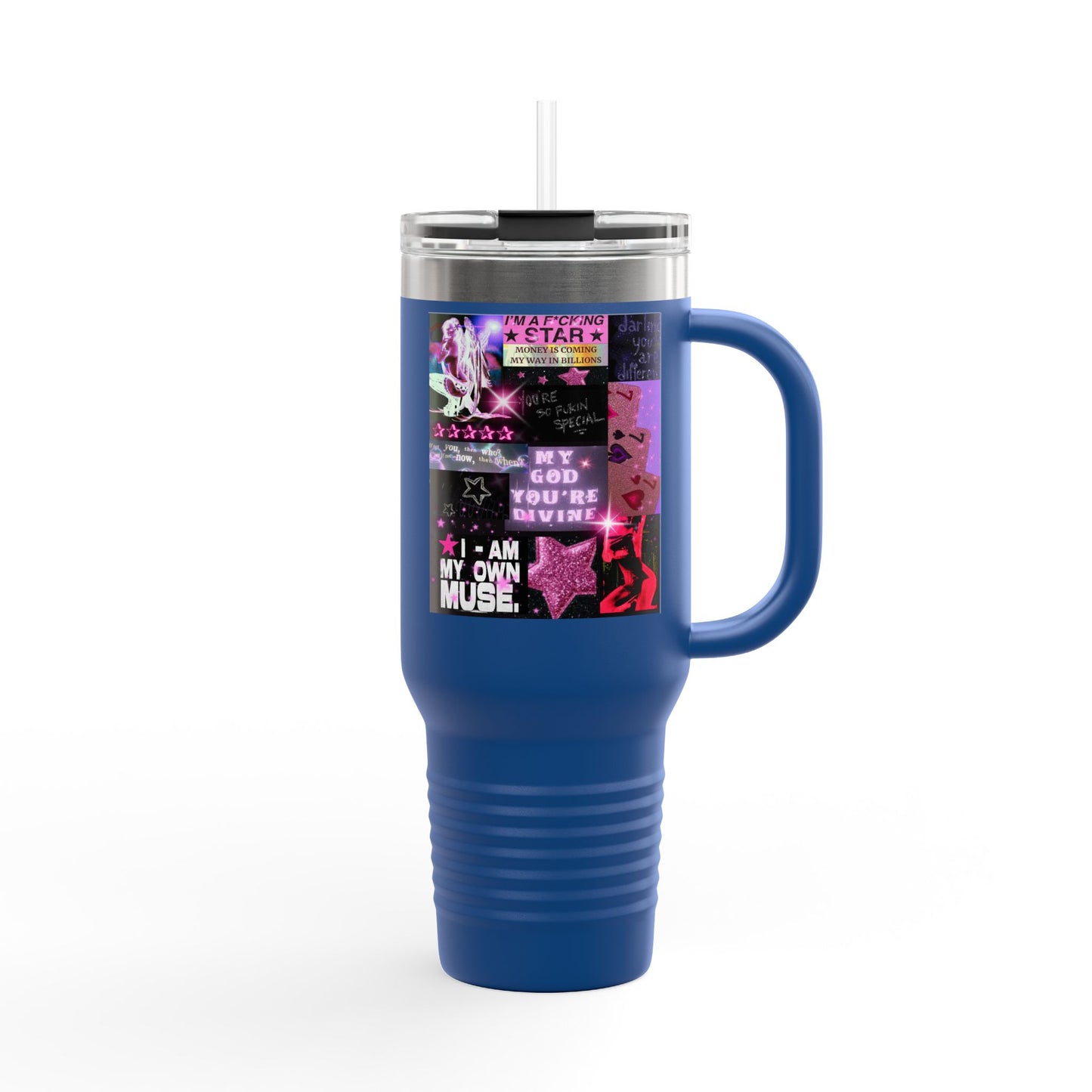 BILLION TIMES BLESSED 40oz Insulated Travel Mug