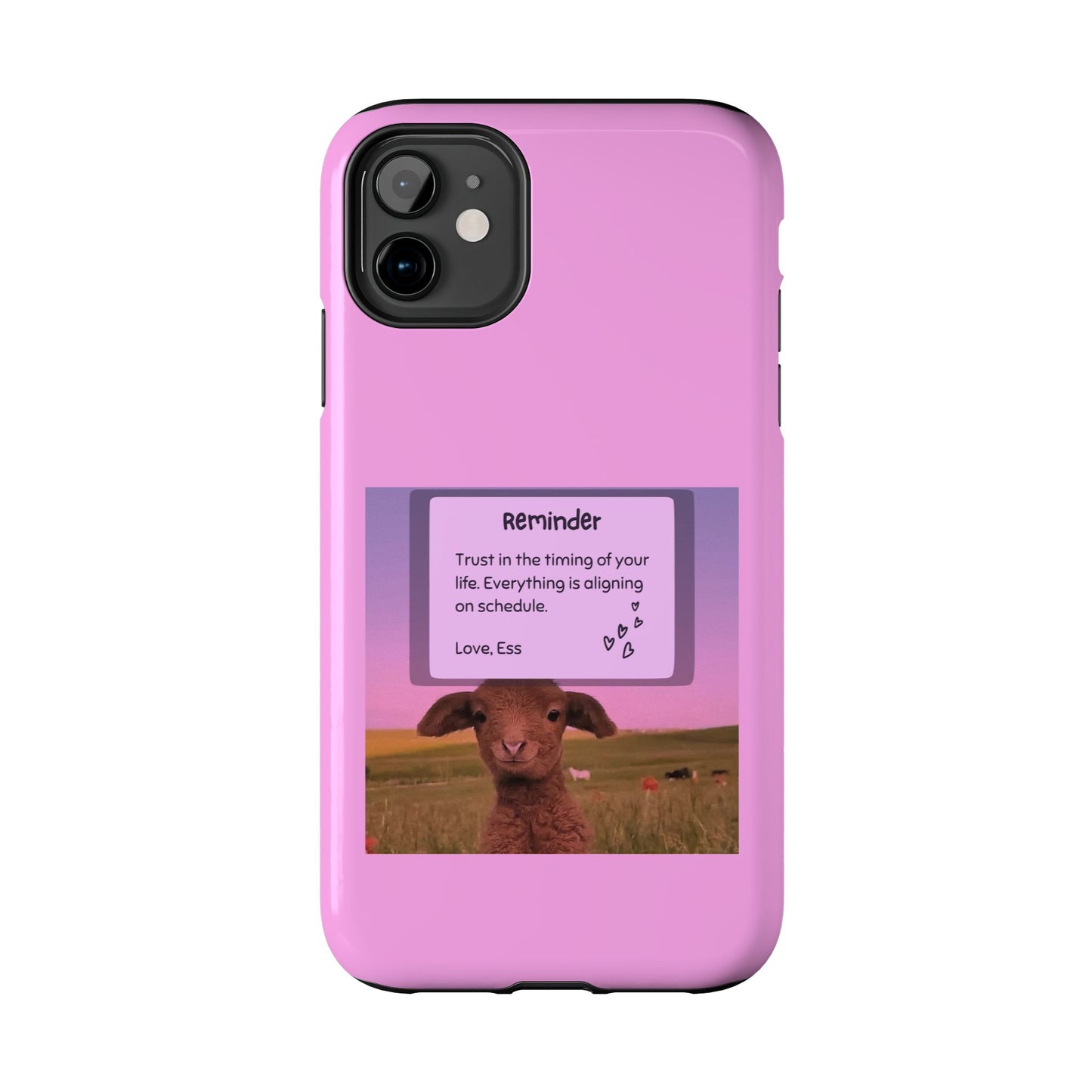 Trust the timing' Tough Phone Case