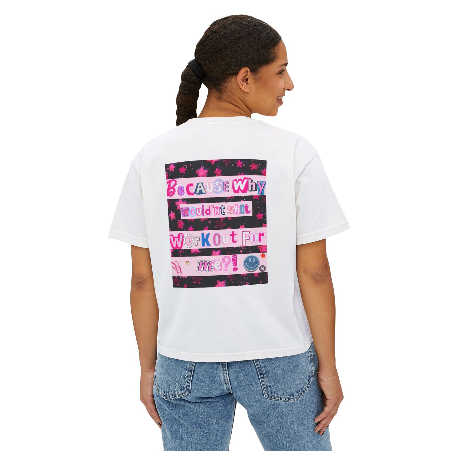 BILLION TIMES BLESSED  Boxy Tee