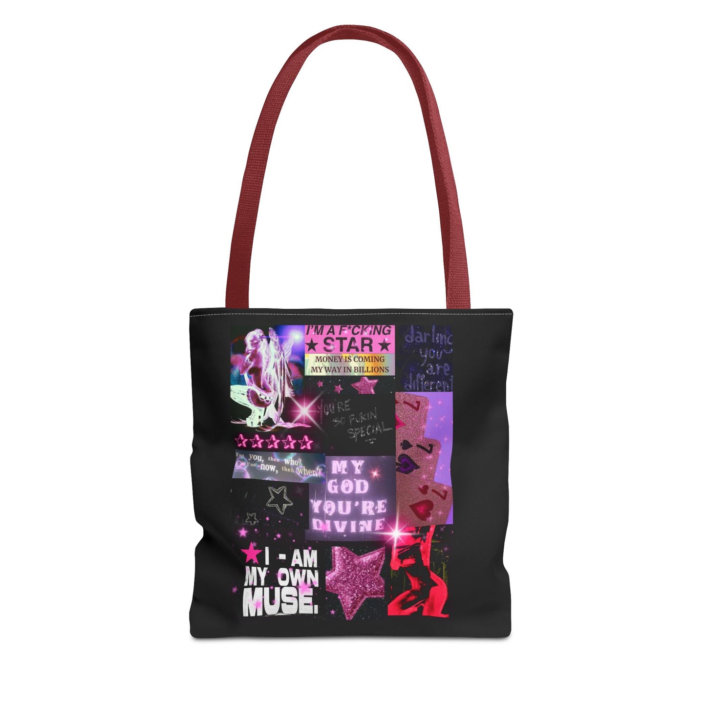 BILLION TIMES BLESSED Graphic Tote Bag