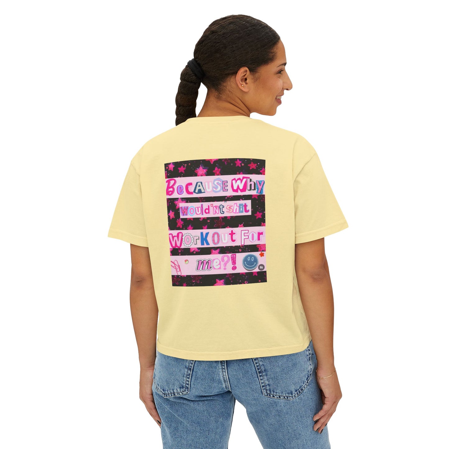 BILLION TIMES BLESSED  Boxy Tee