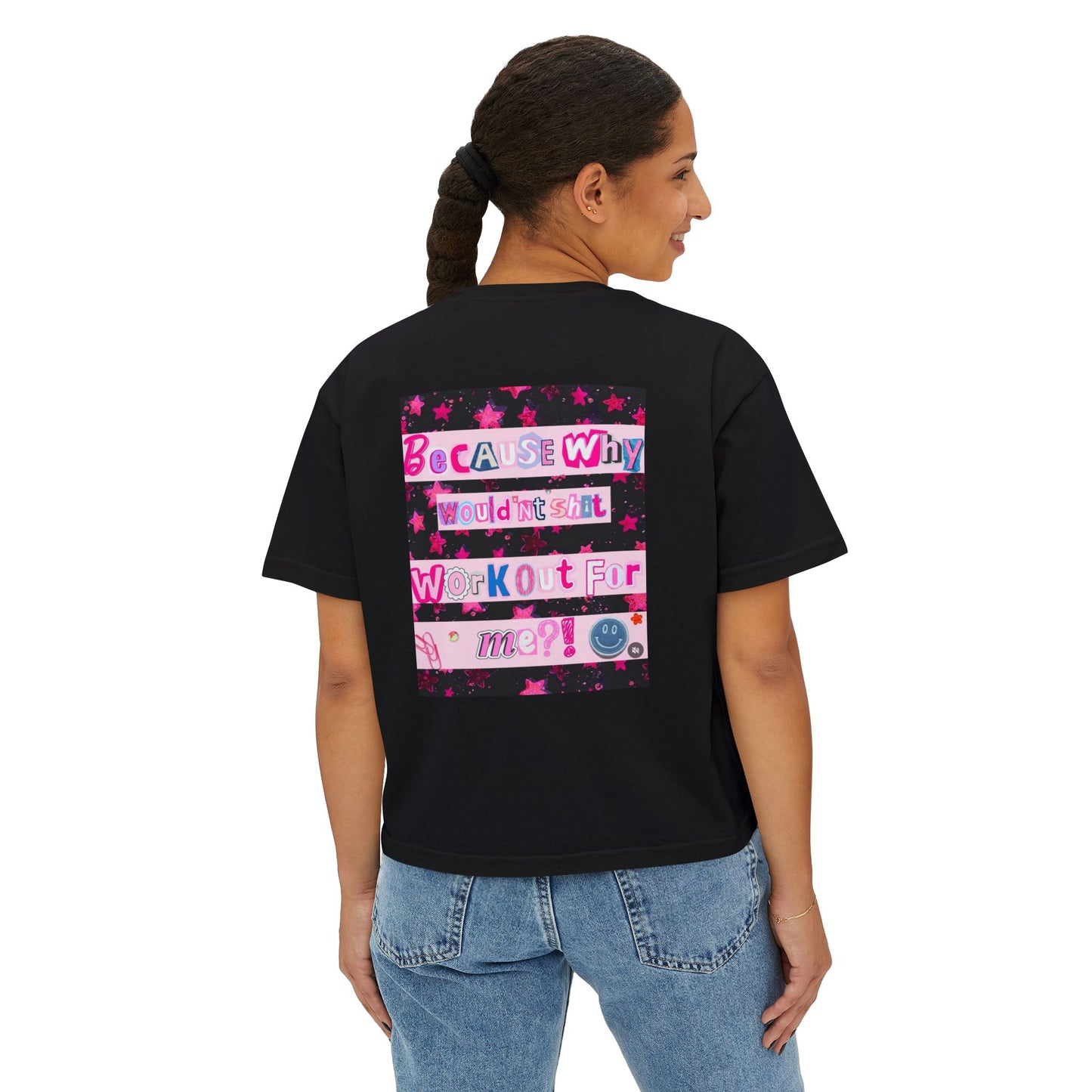BILLION TIMES BLESSED  Boxy Tee