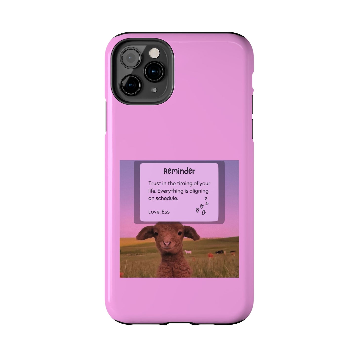Trust the timing' Tough Phone Case
