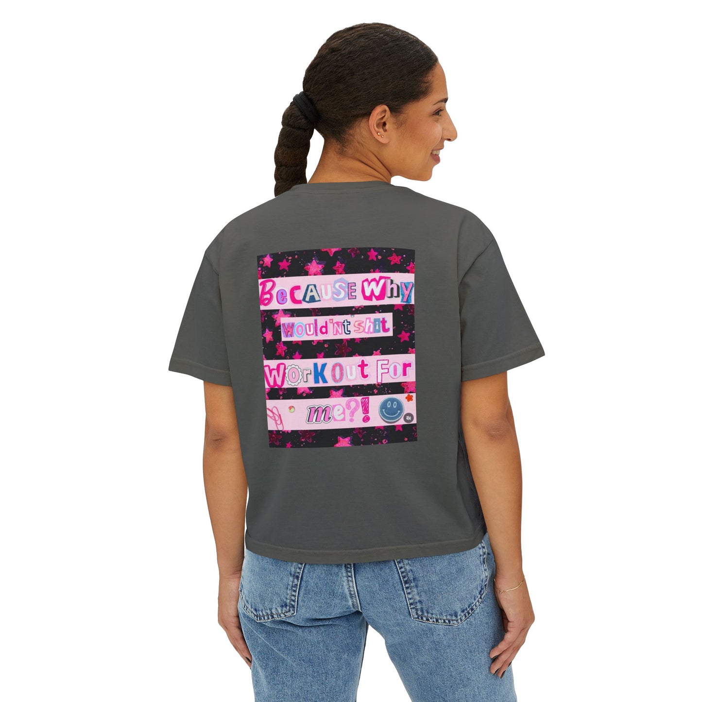 BILLION TIMES BLESSED  Boxy Tee
