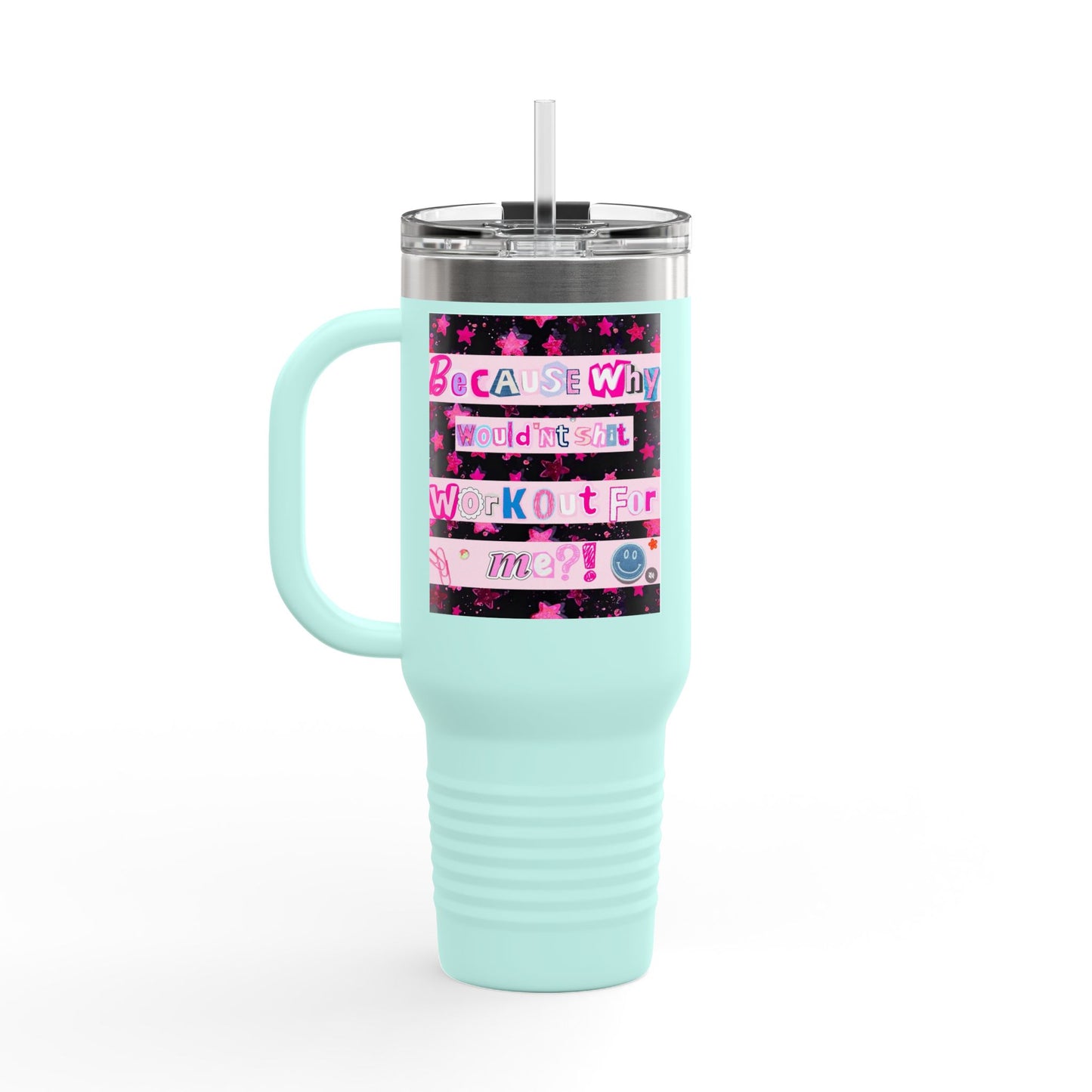 BILLION TIMES BLESSED 40oz Insulated Travel Mug