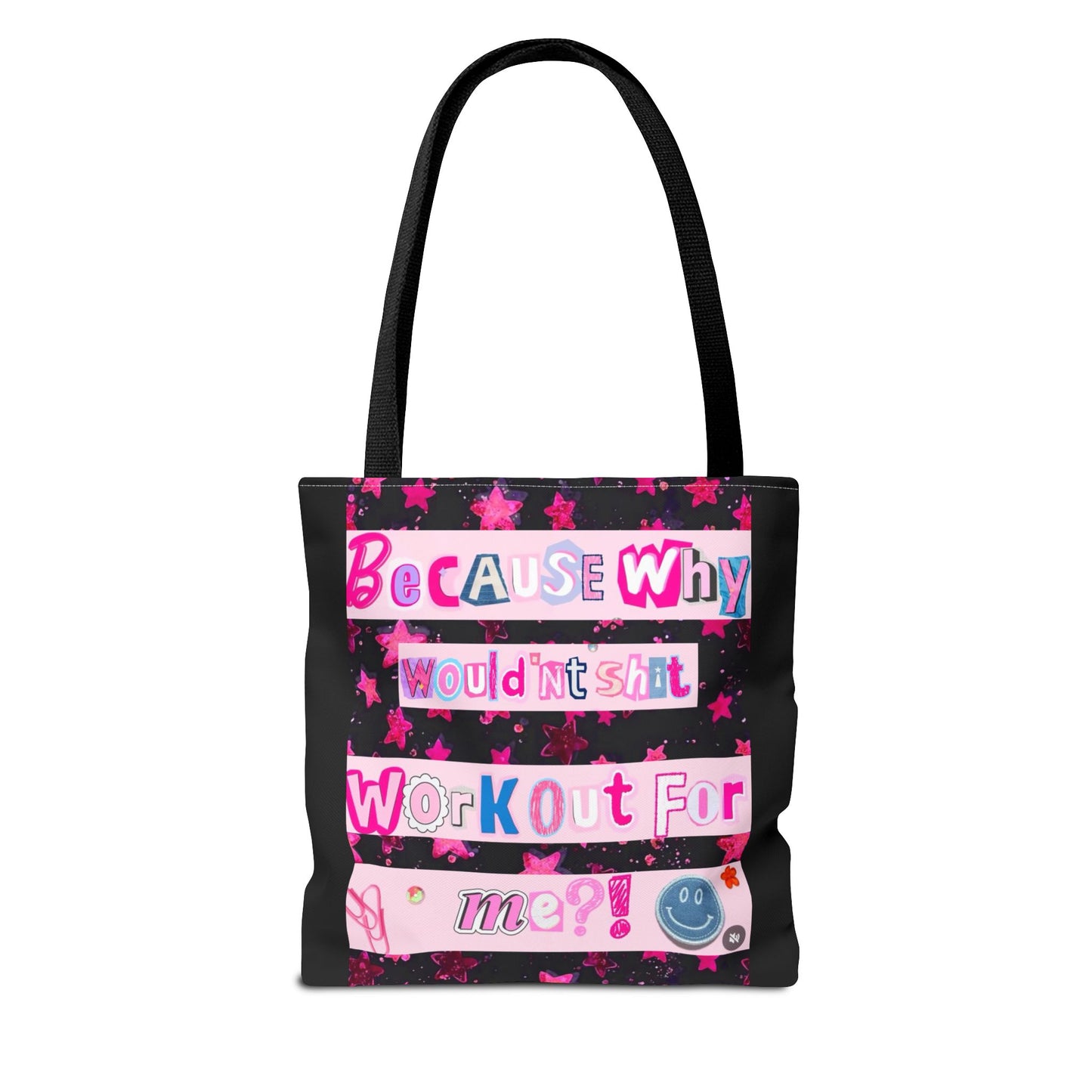 BILLION TIMES BLESSED Graphic Tote Bag