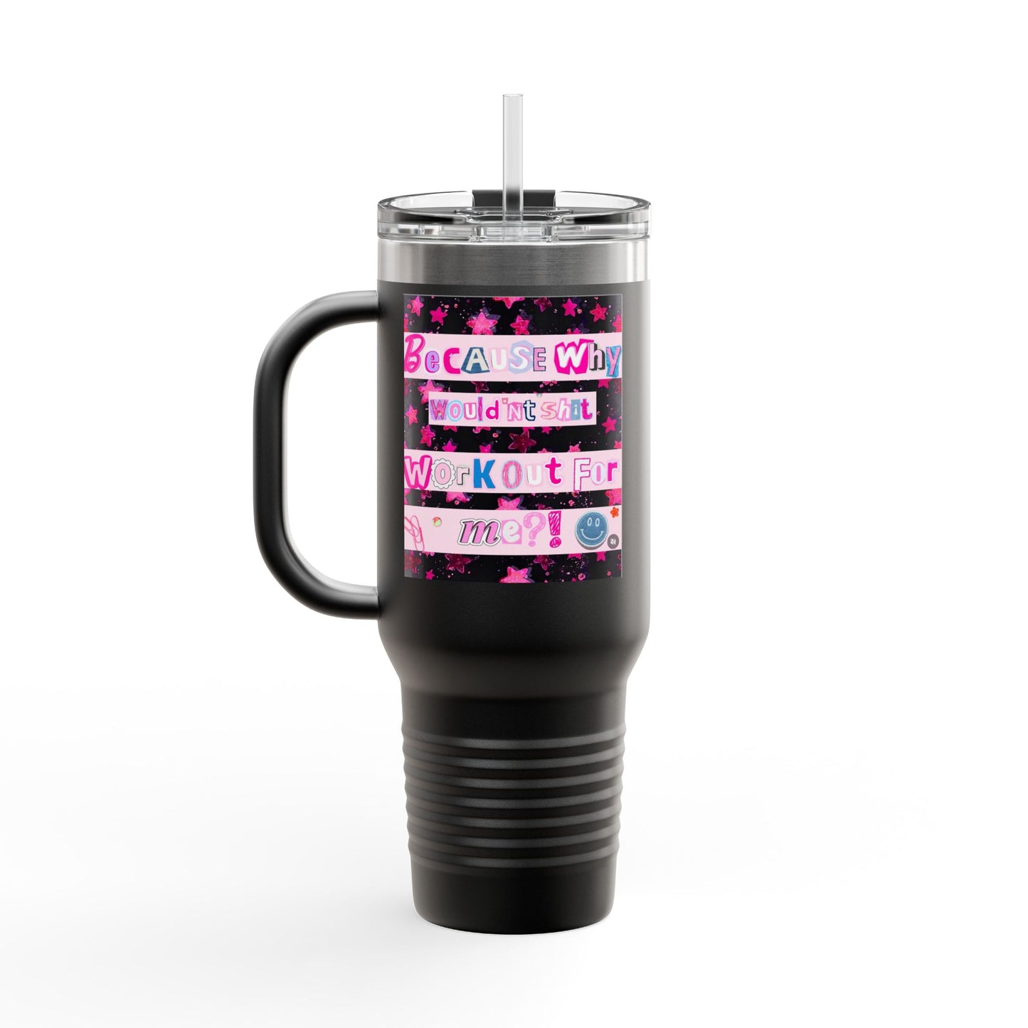 BILLION TIMES BLESSED 40oz Insulated Travel Mug